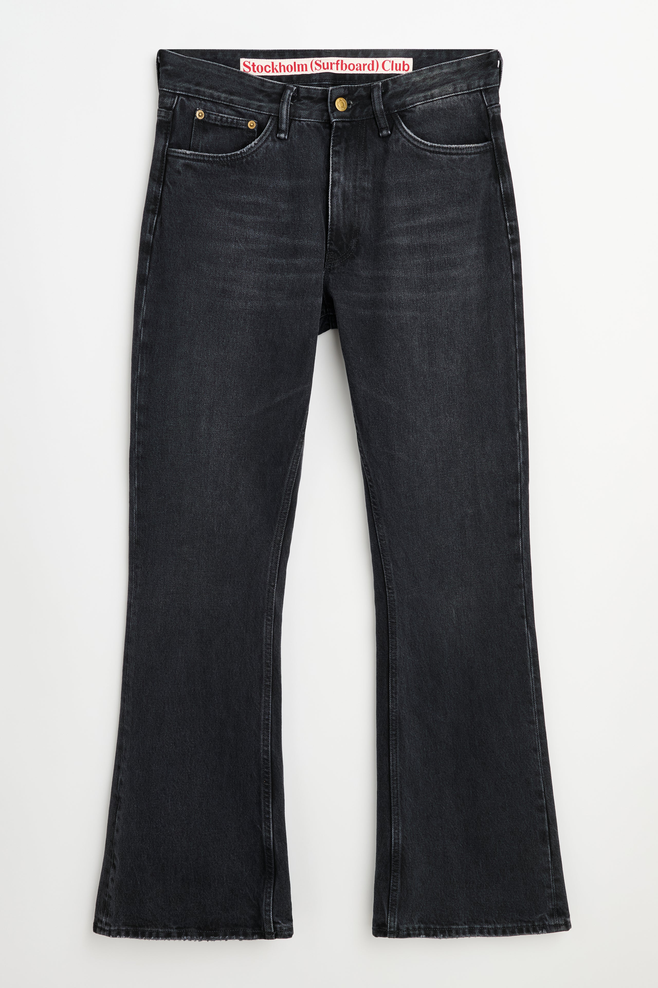 Stockholm Surfboard Club Bootcut Jeans Black