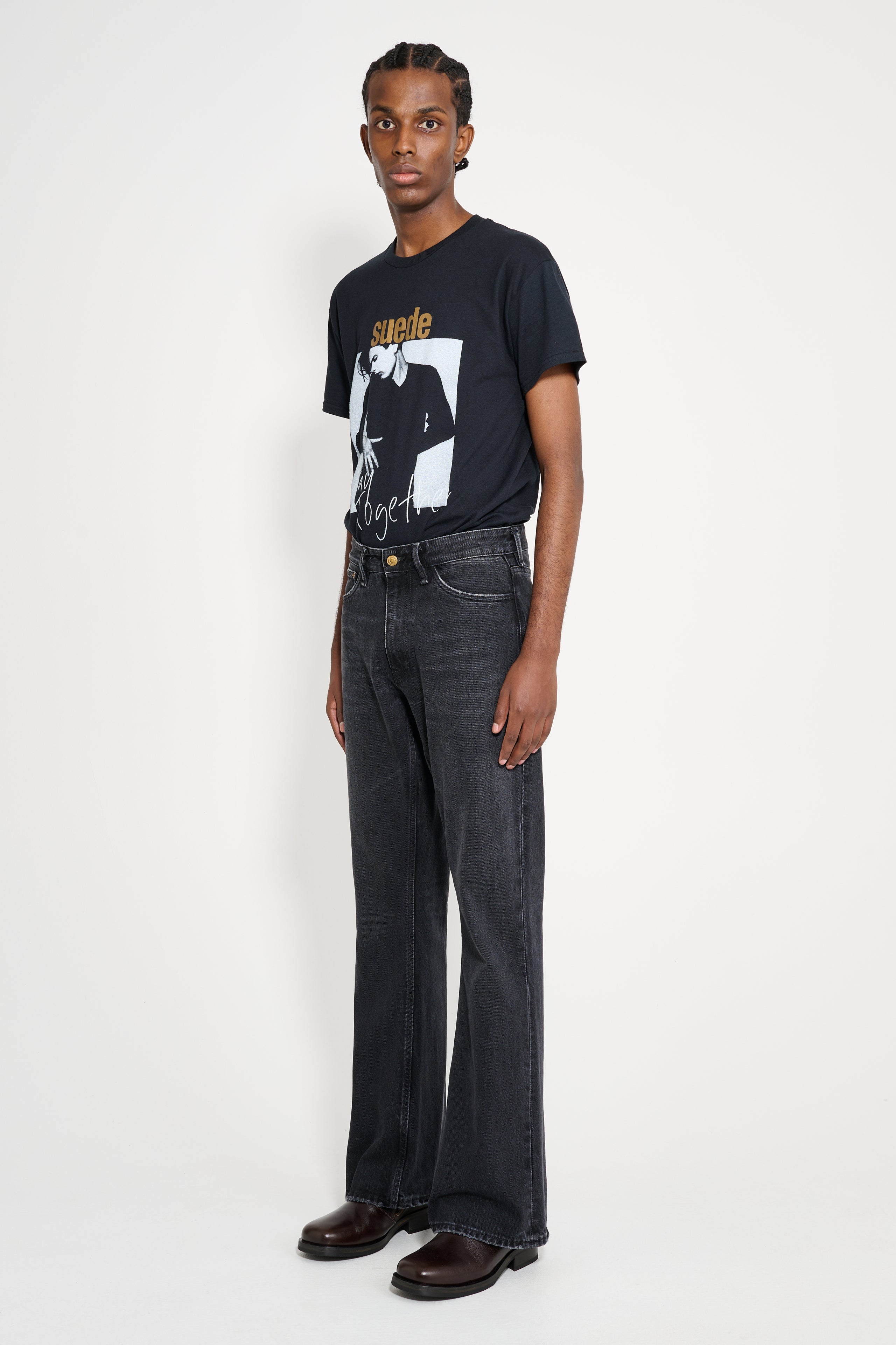 Stockholm Surfboard Club Bootcut Jeans Black