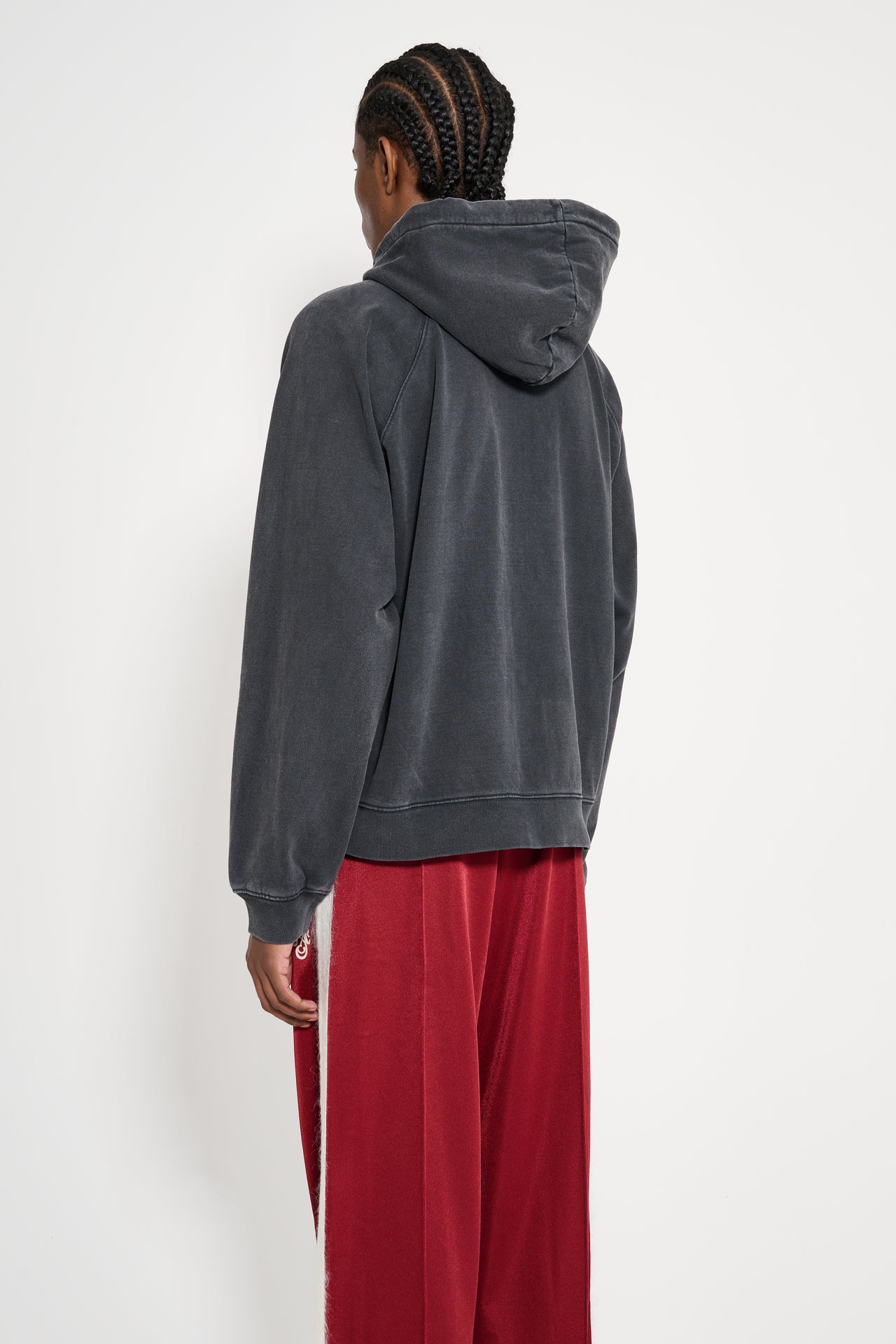 Stockholm Surfboard Club Logo Zip Hoodie Black