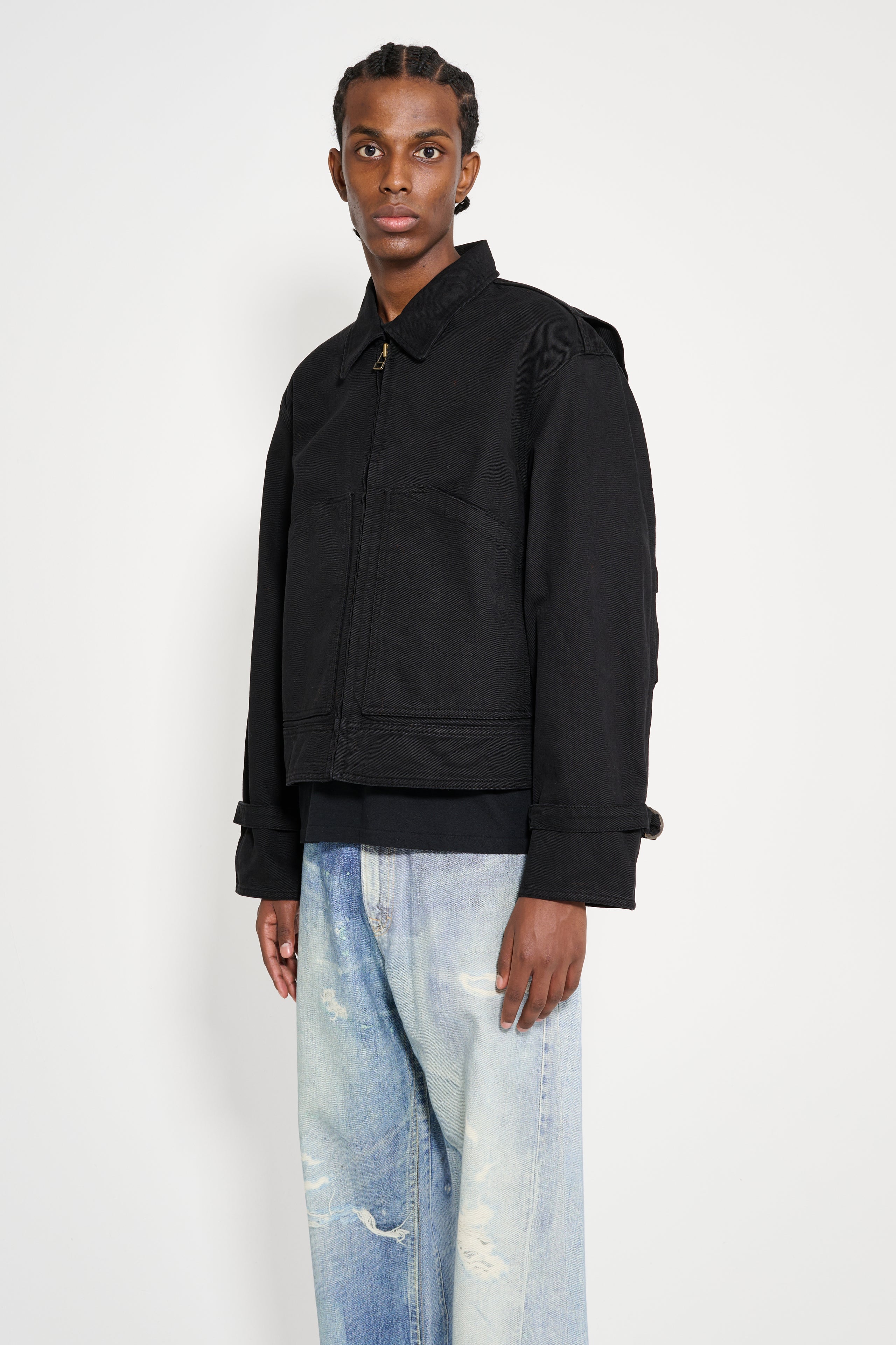 Stockholm Surfboard Club Work Jacket Black