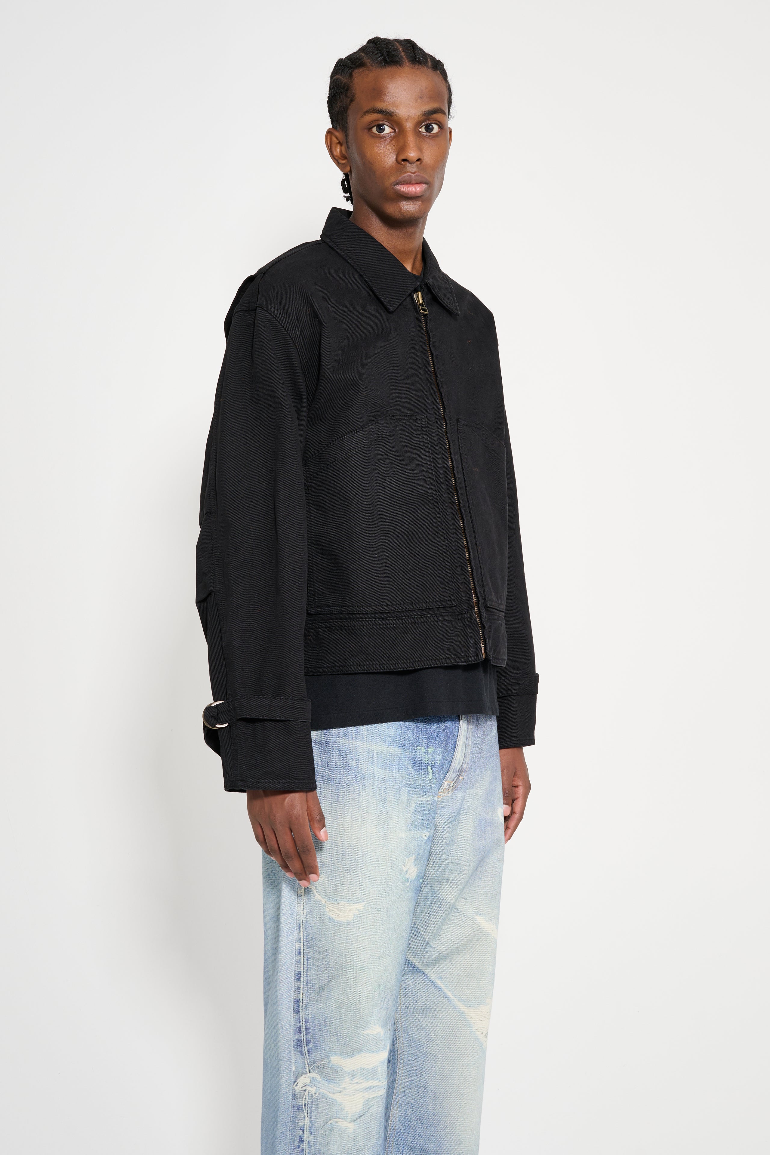 Stockholm Surfboard Club Work Jacket Black