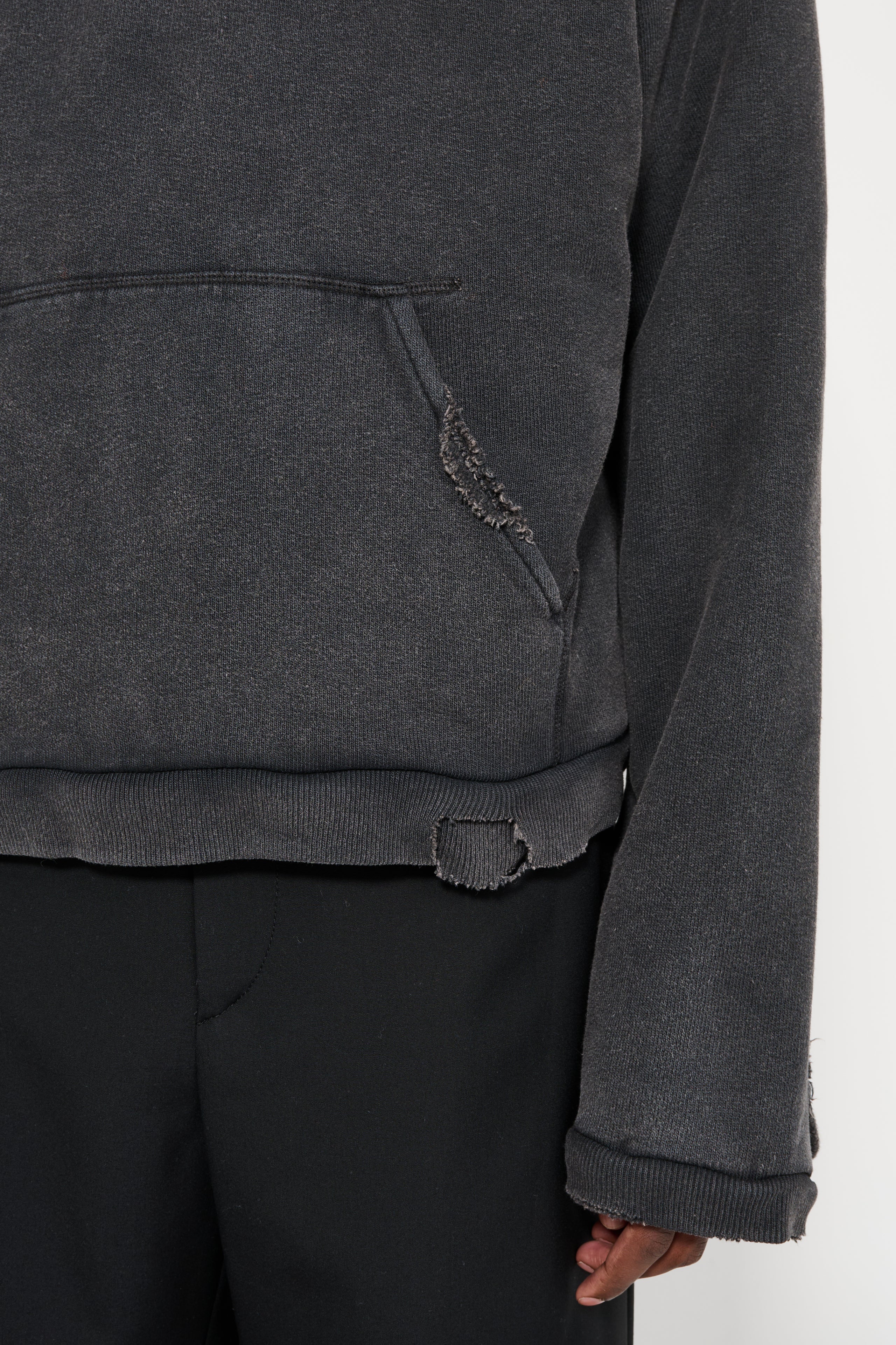 Stockholm Surfboard Club Heavyweight Lined Hoodie Mountain Grey