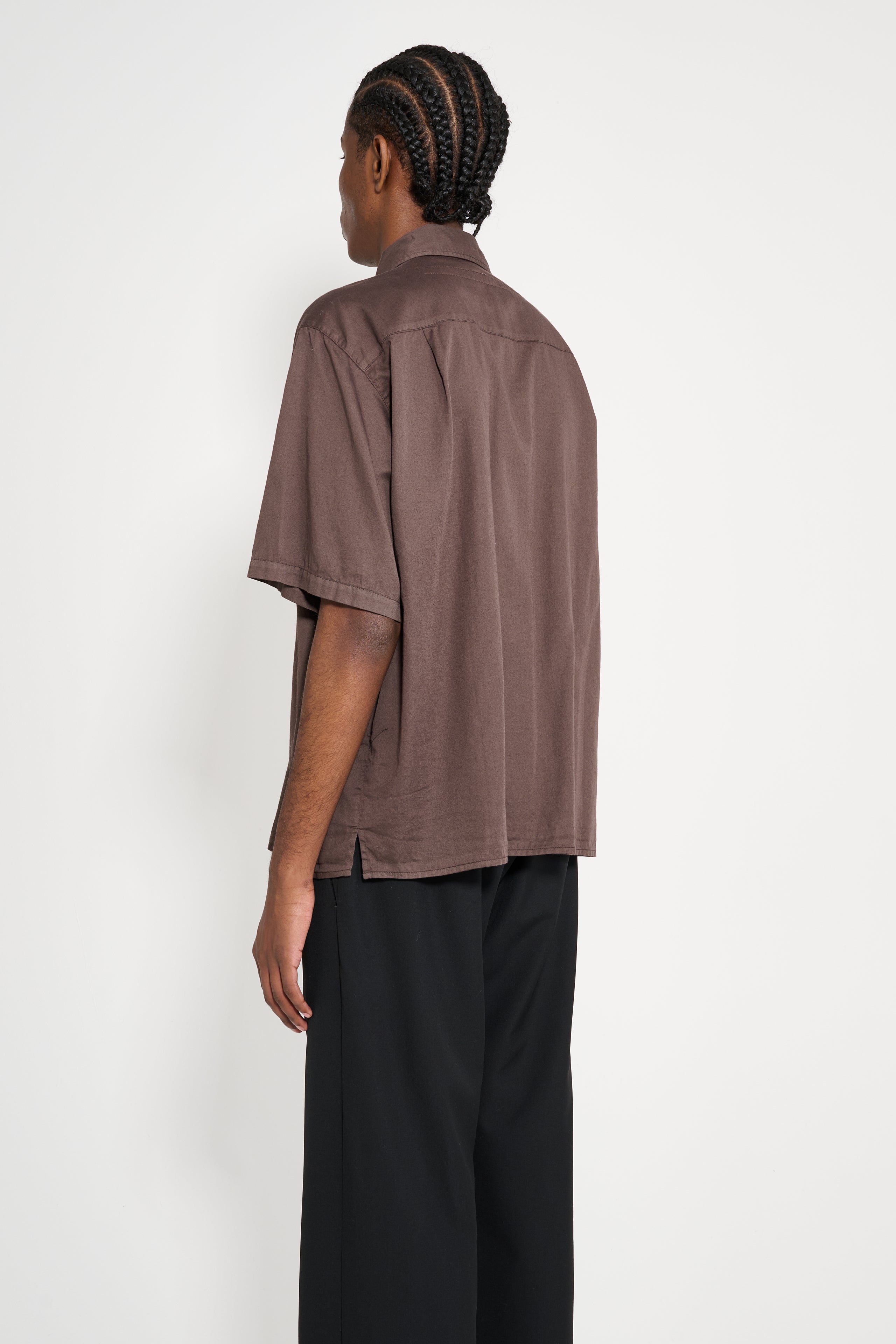 Stockholm Surfboard Club Short Sleeve Shirt Hickory