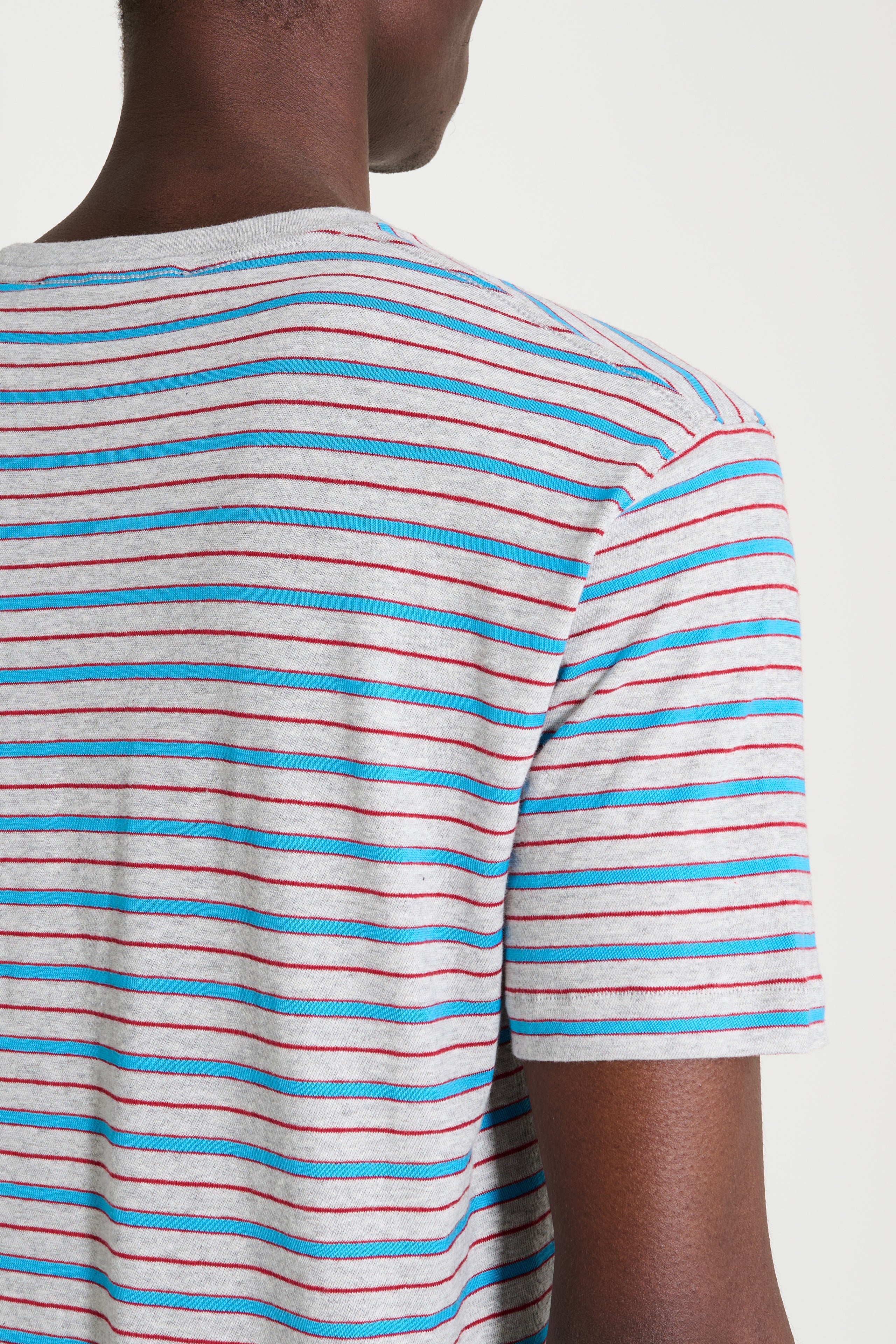 Stockholm Surfboard Club Franz Pocket T-Shirt Stripe