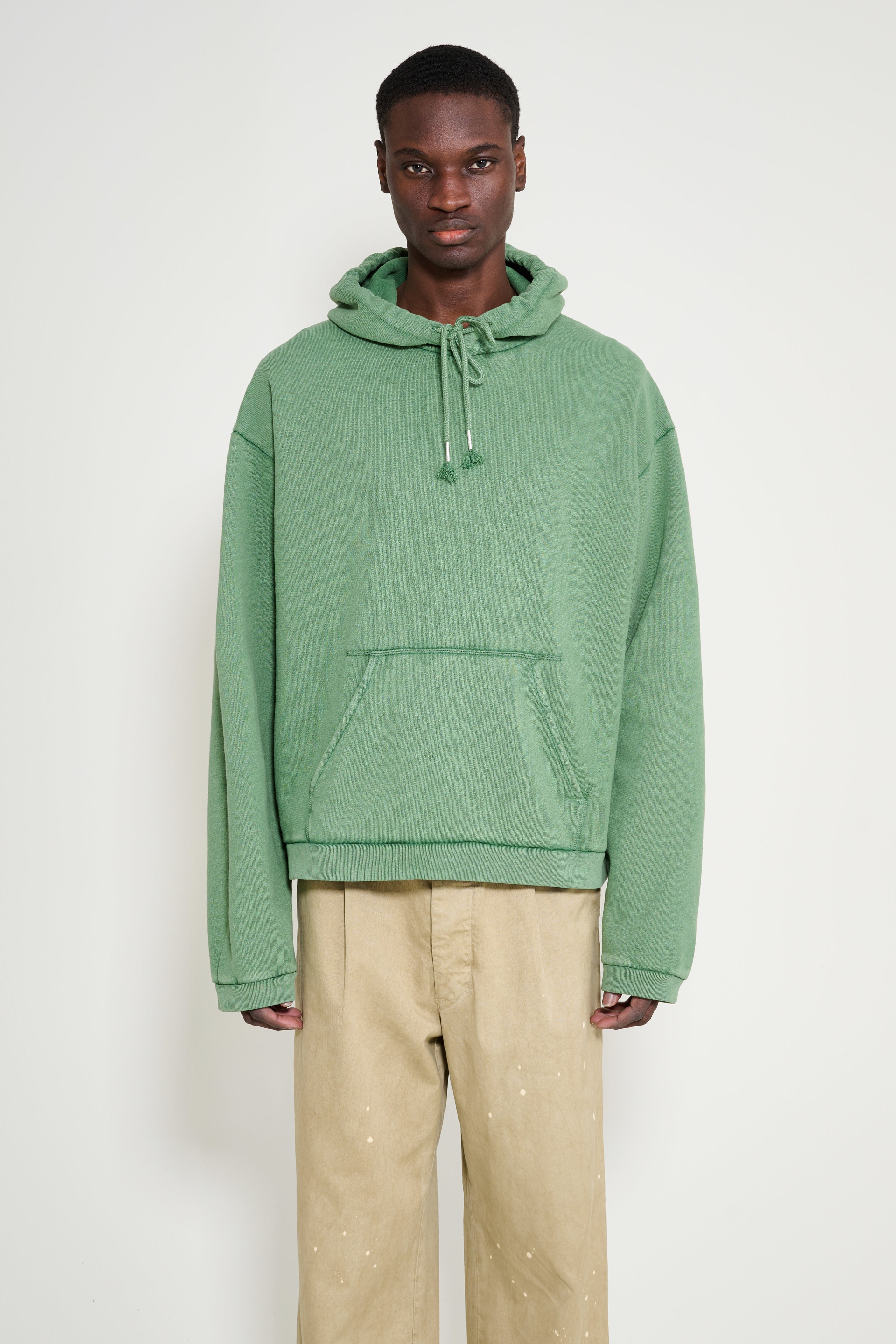 Stockholm Surfboard Club Ulf Logo Hoodie Green Mile