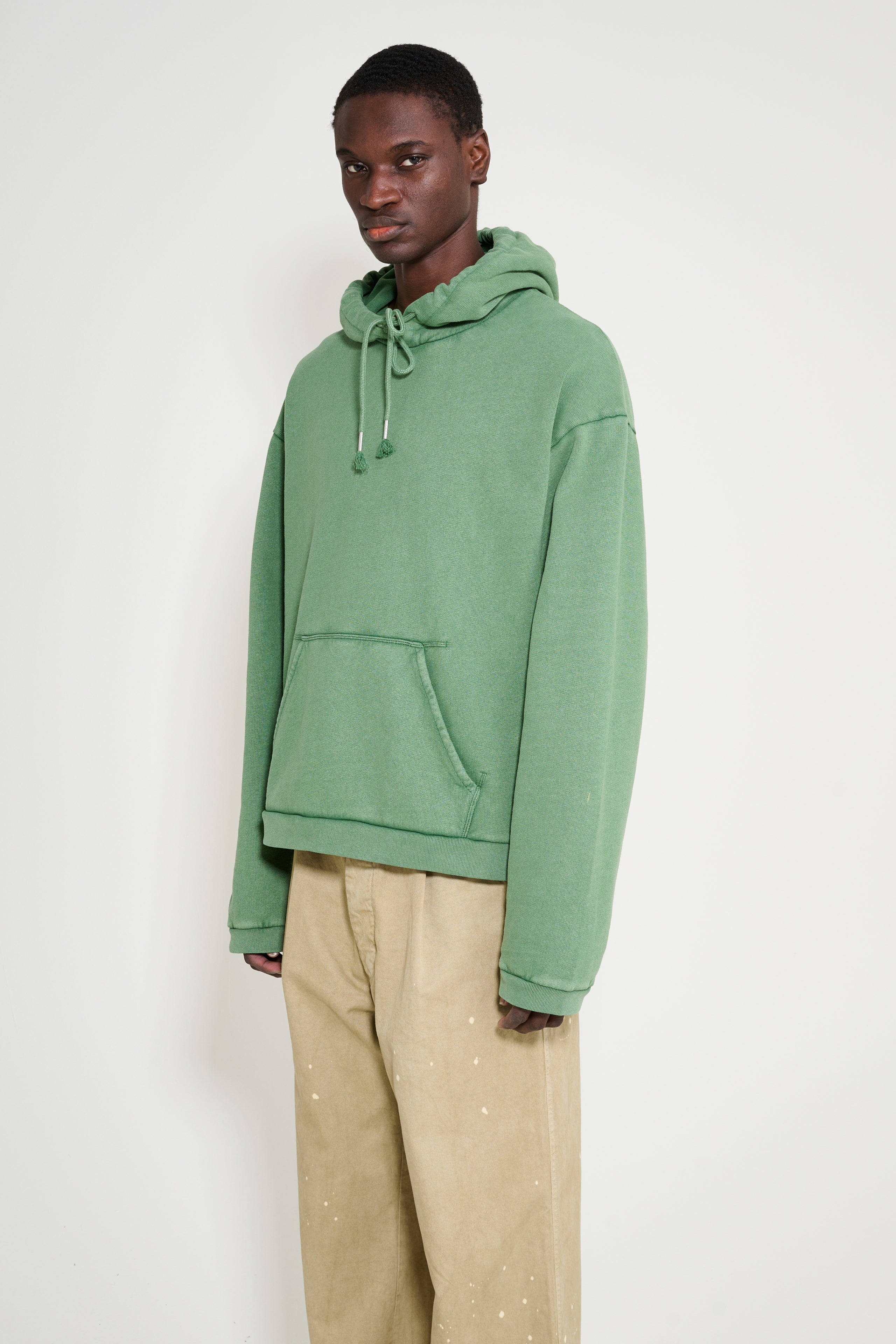 Stockholm Surfboard Club Ulf Logo Hoodie Green Mile