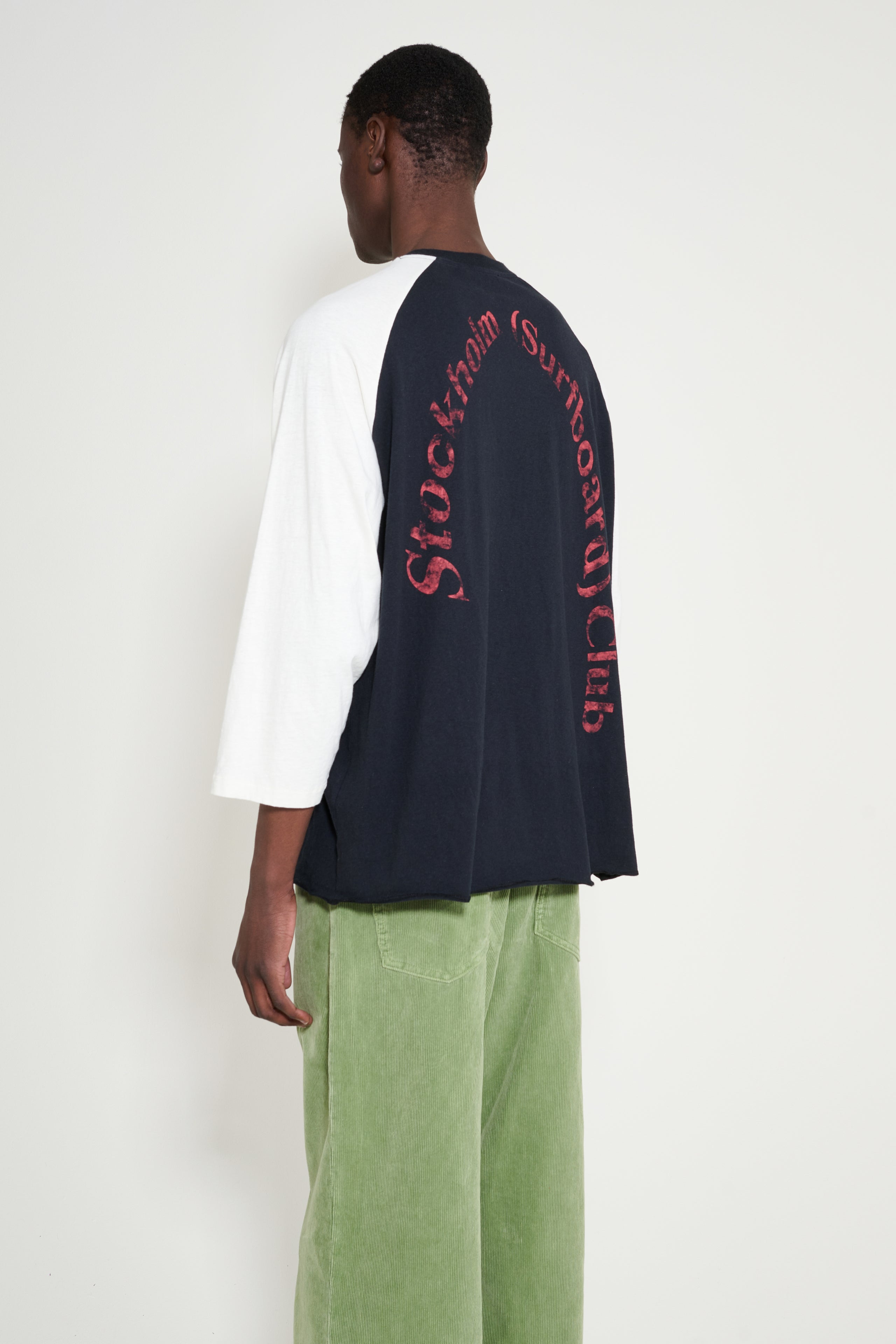 Stockholm Surfboard Club Vinnie Sweater Black / White