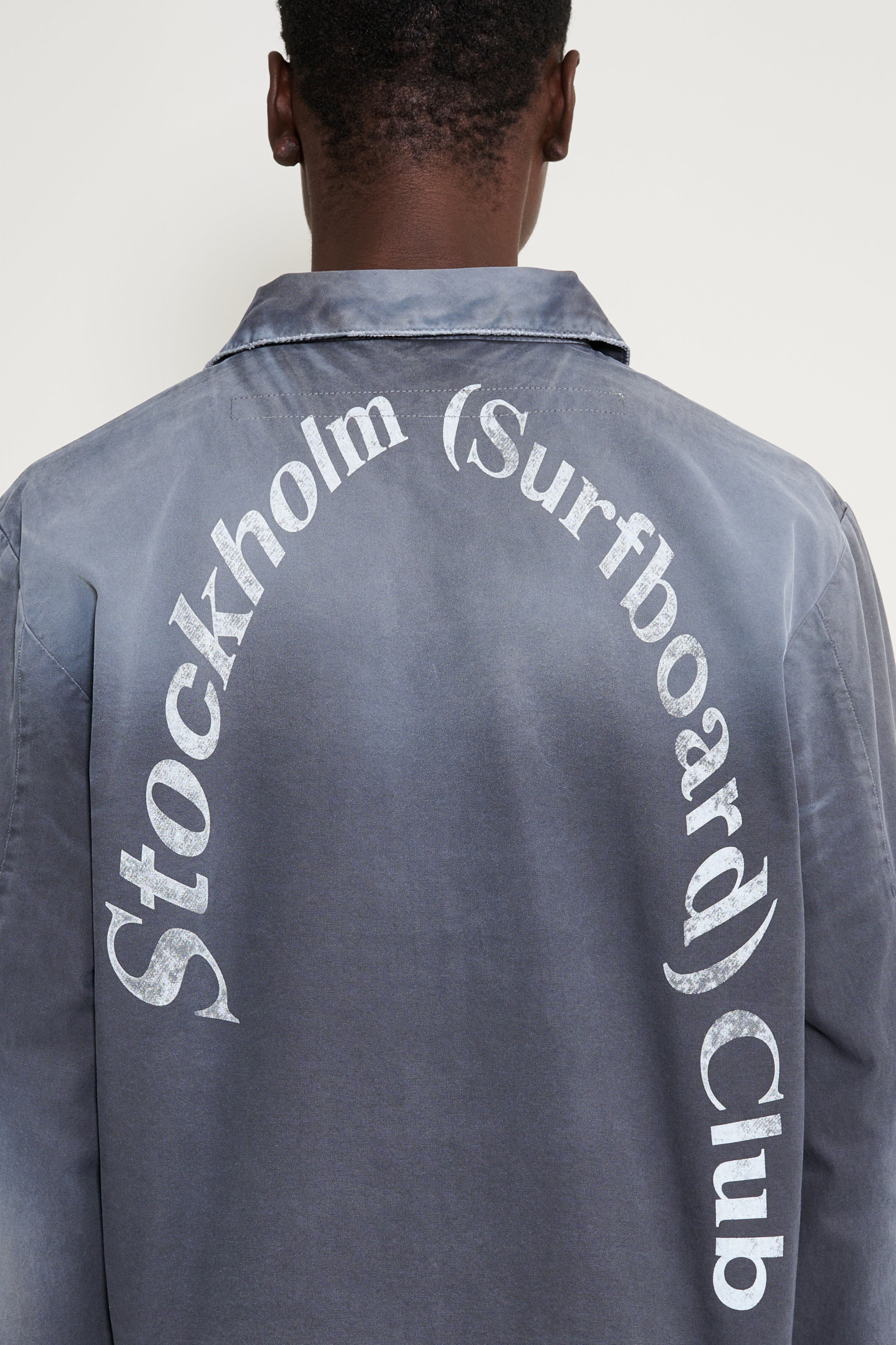 Stockholm Surfboard Club Phil Jacket Black / Grey