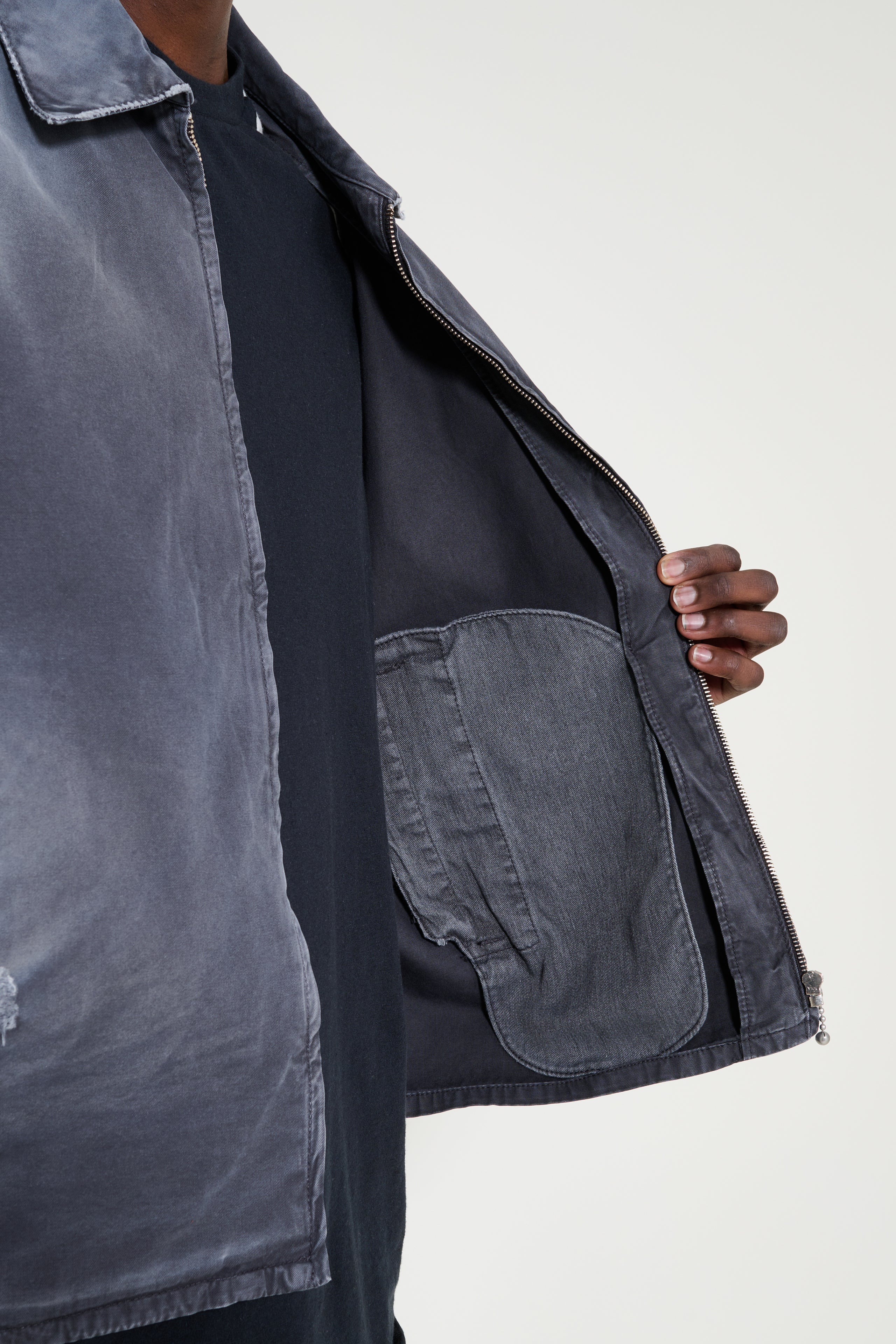 Stockholm Surfboard Club Phil Jacket Black / Grey