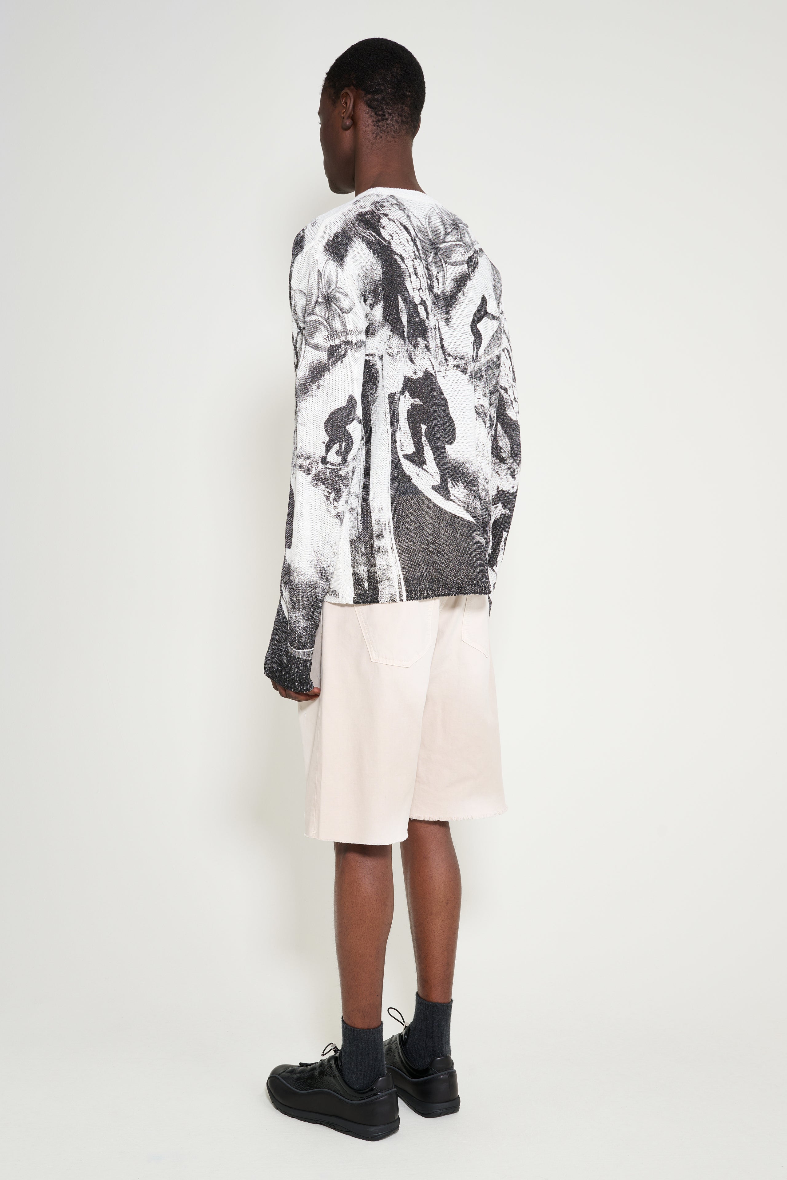 Stockholm Surfboard Club Half Chino Shorts Beige