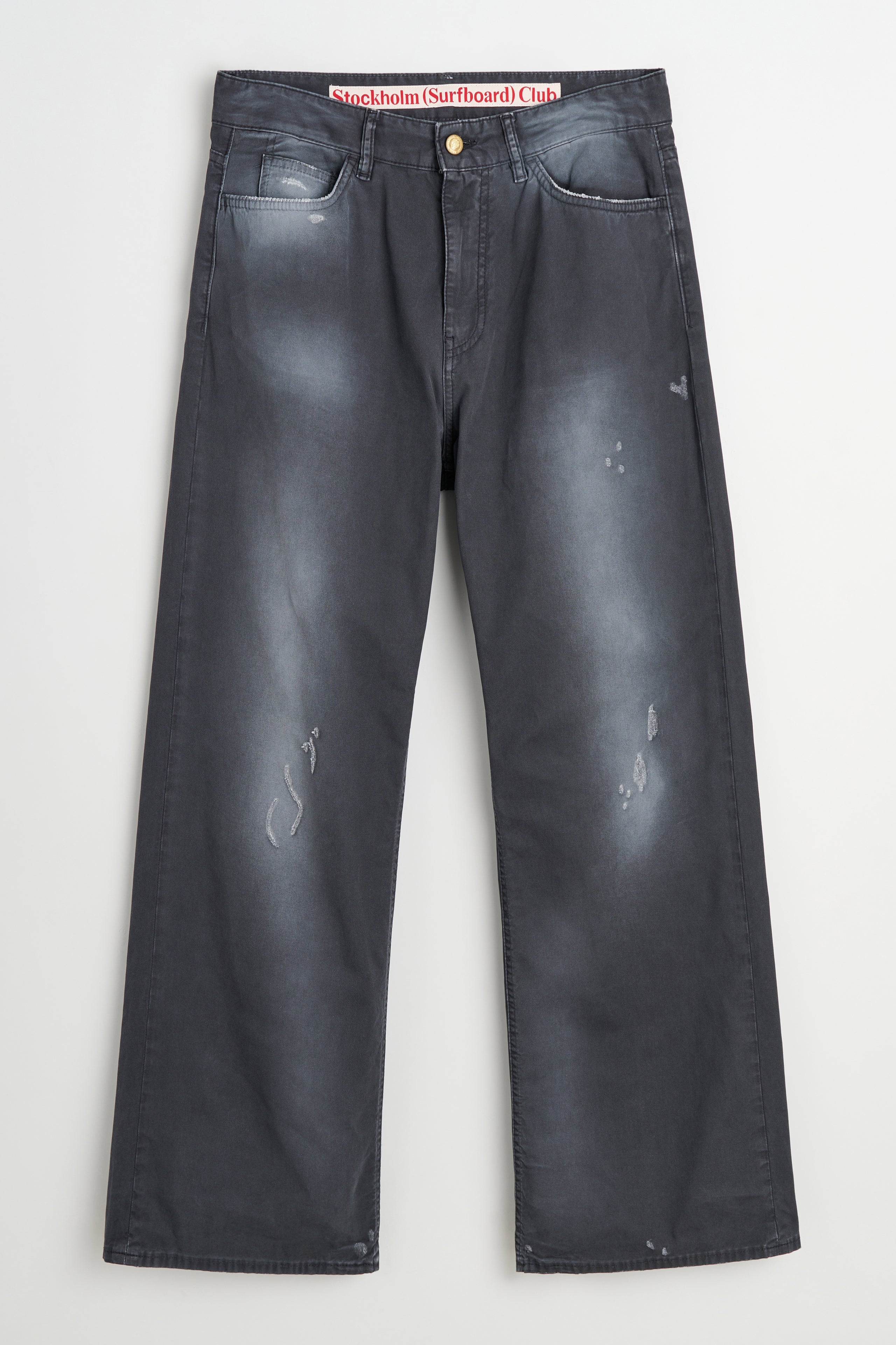 Stockholm Surfboard Club Ralf Jeans Black / Grey