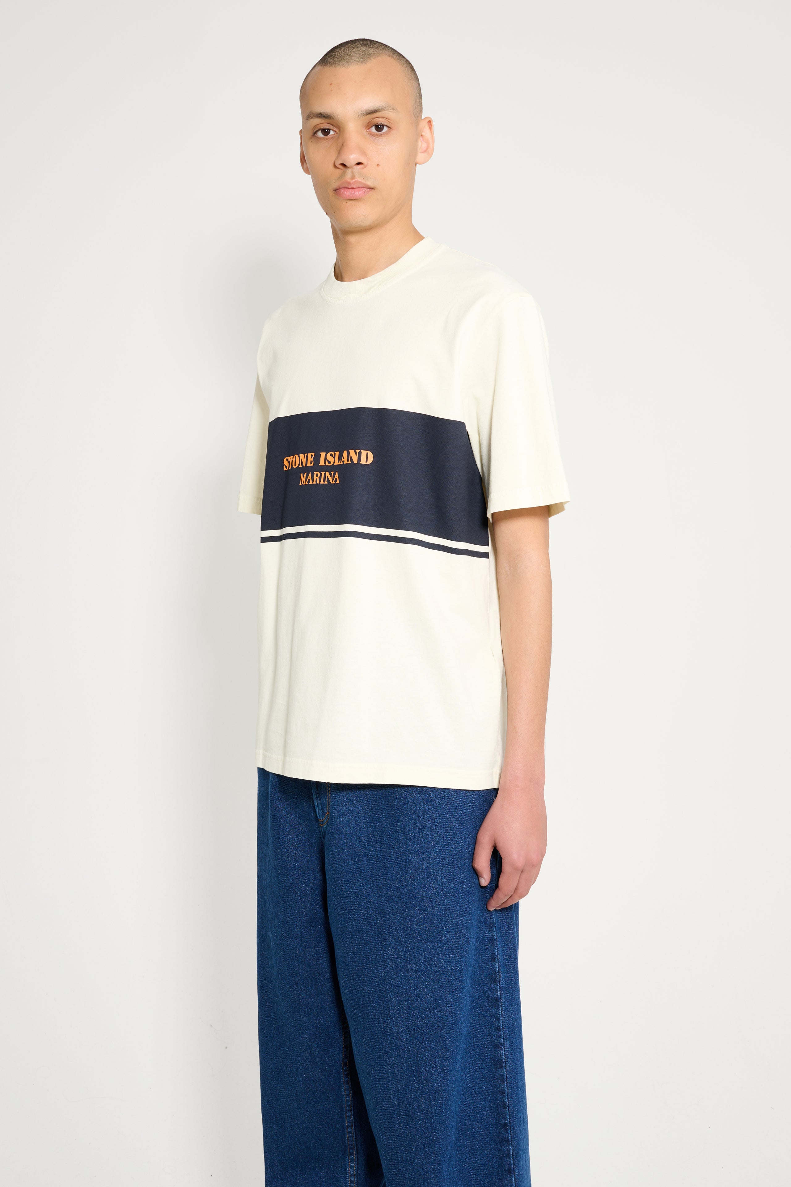 Stone Island Marina T-shirt Ivory