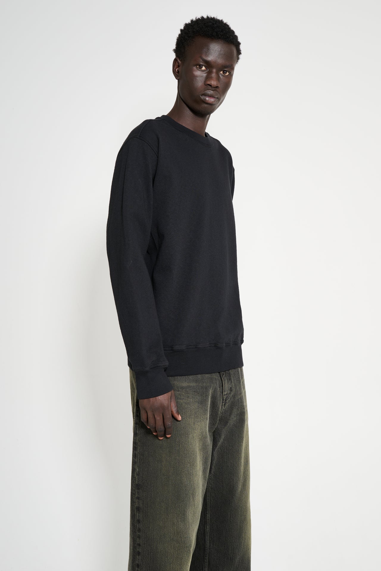 Stone Island Crew Neck Sweatshirt