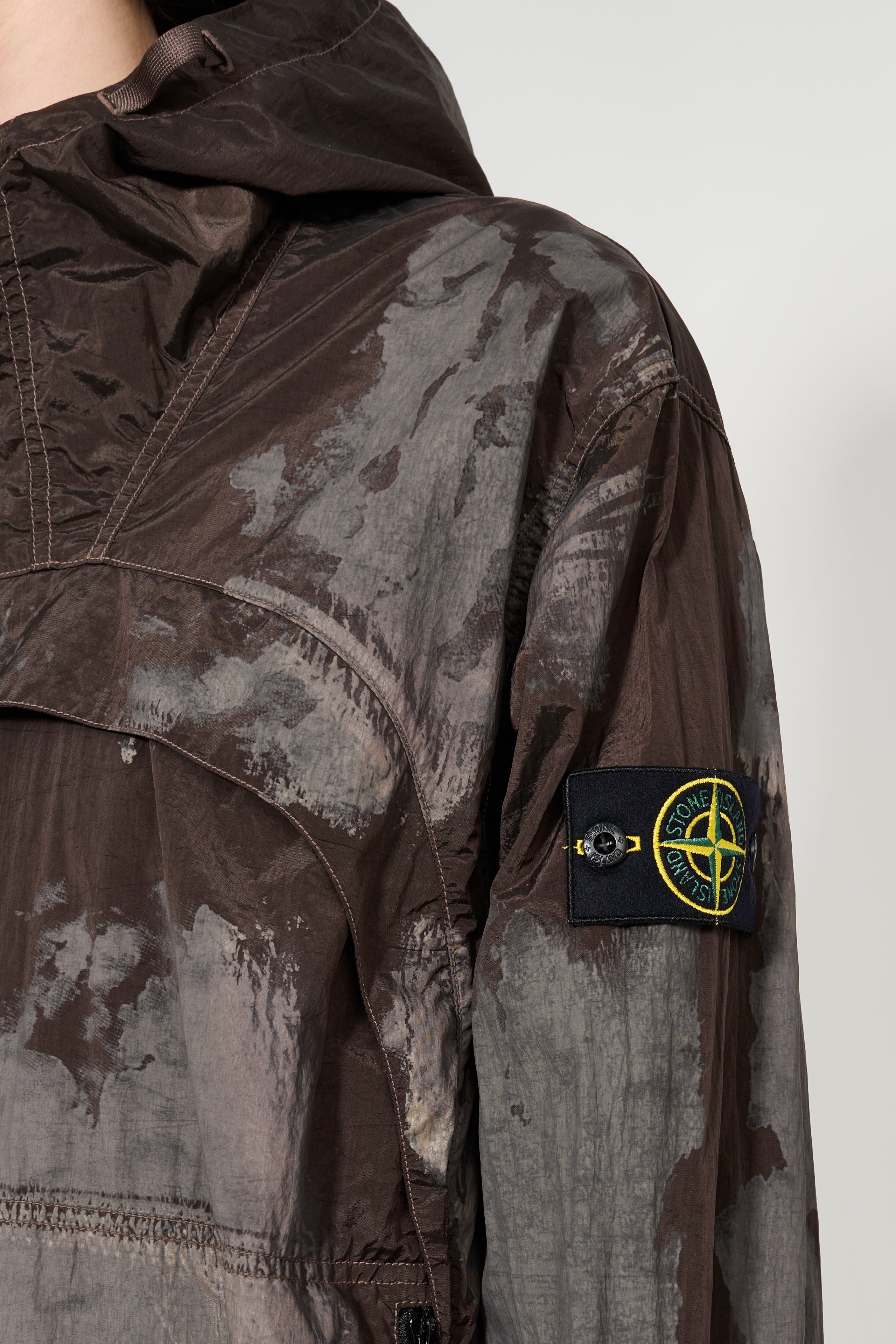 Stone Island Nylon Metal Parka Military Green
