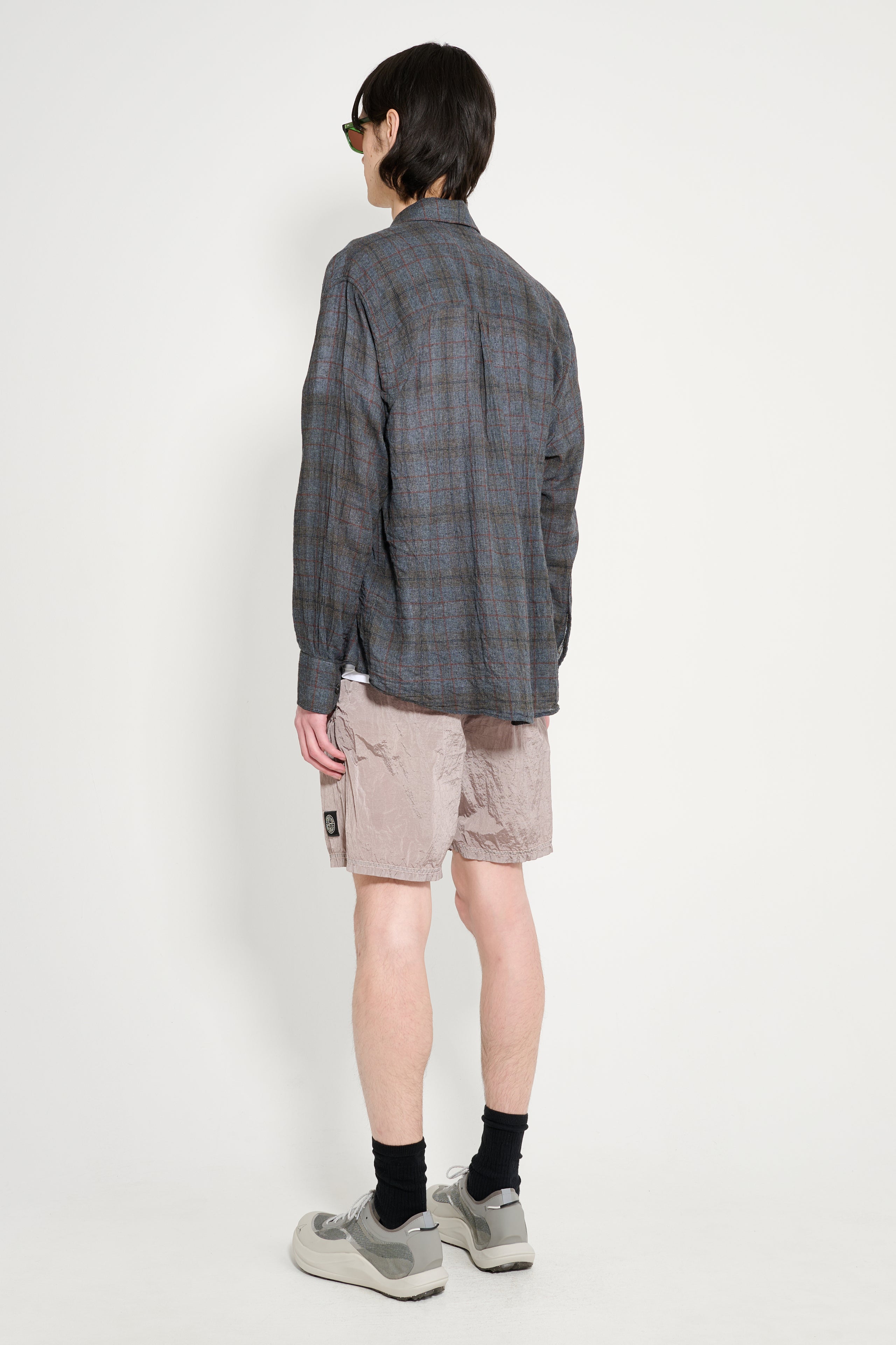 Stone Island Nylon Metal Shorts Antique Rose