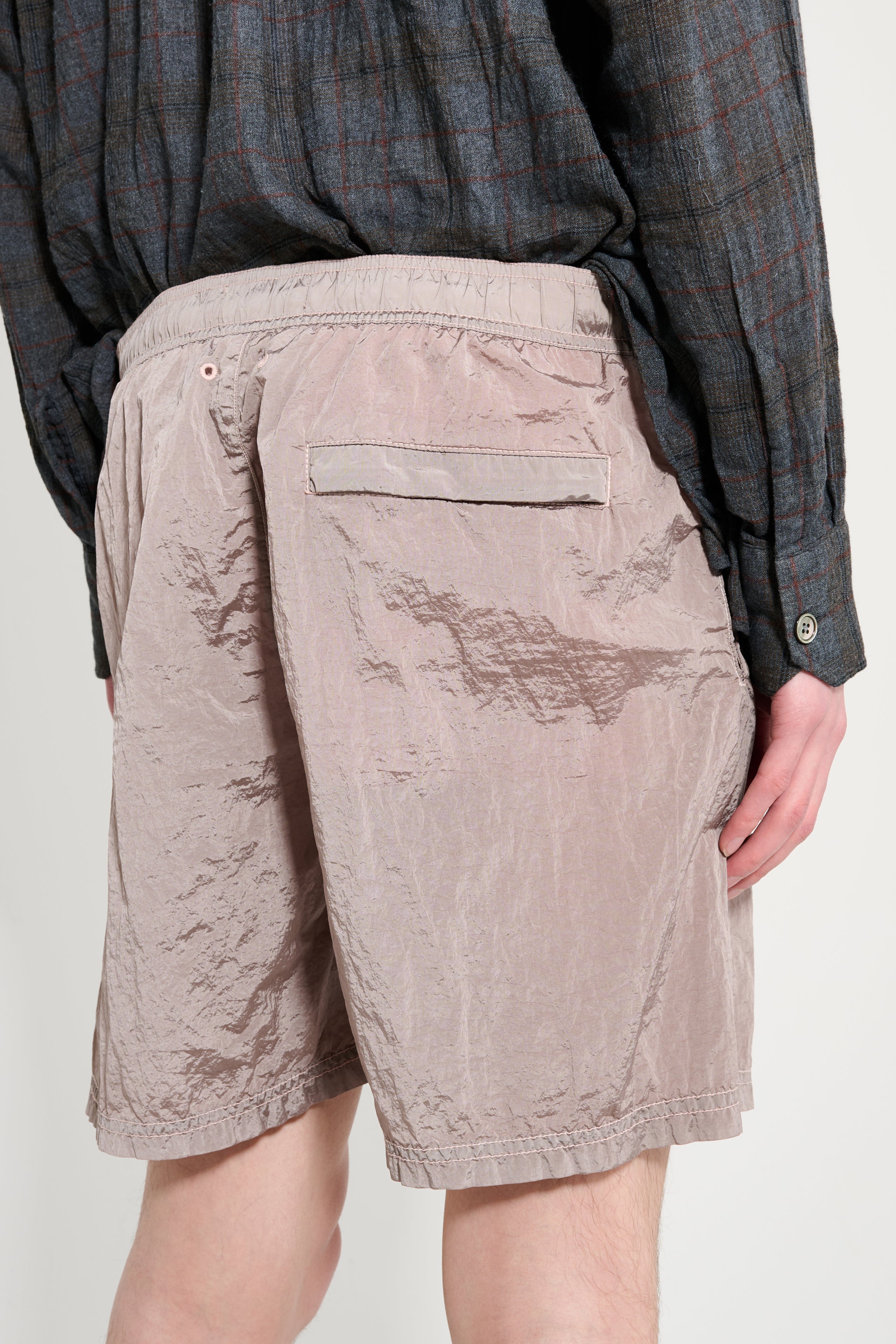 Stone Island Nylon Metal Shorts Antique Rose