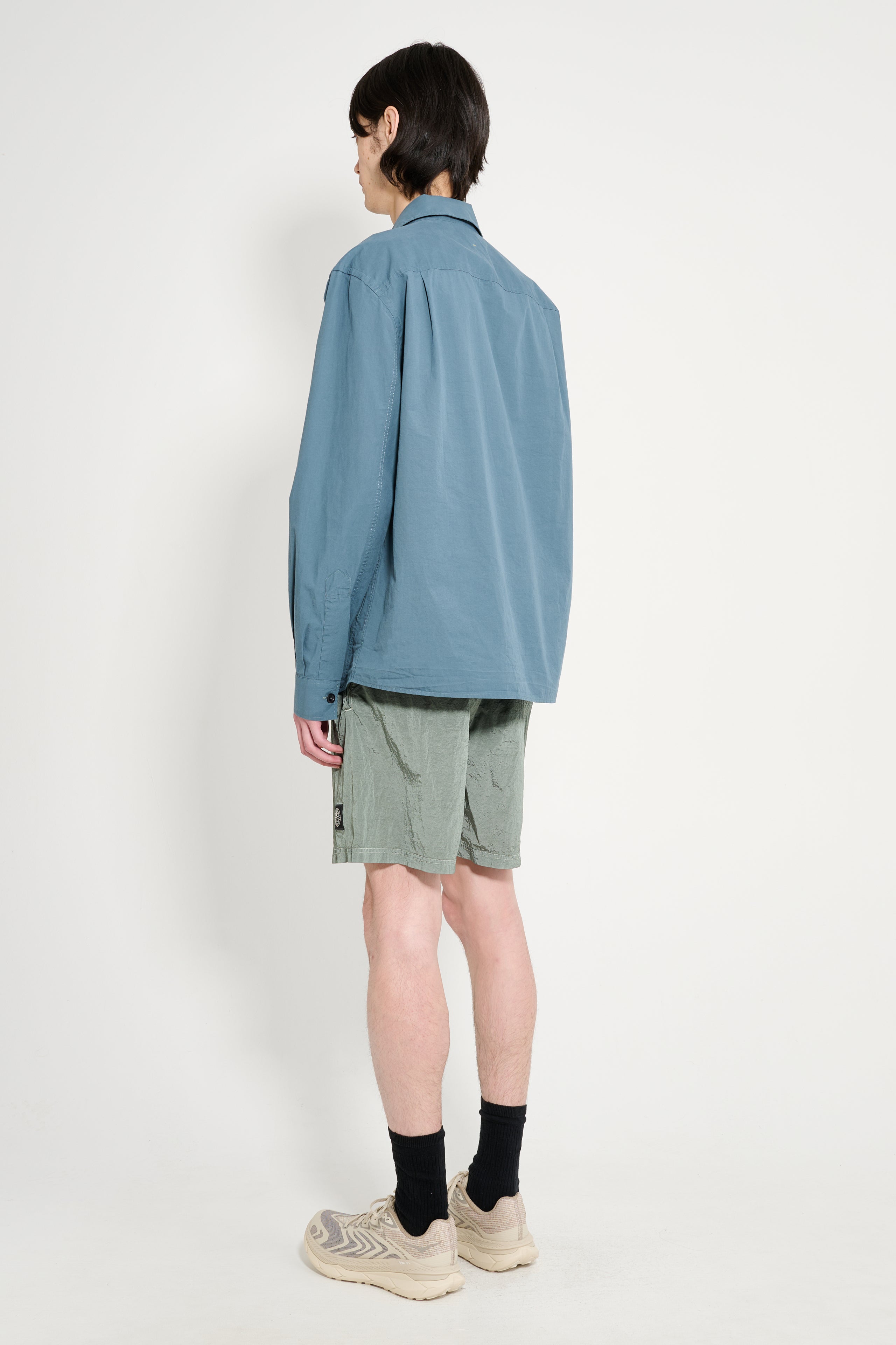 Stone Island Nylon Metal Shorts Sage