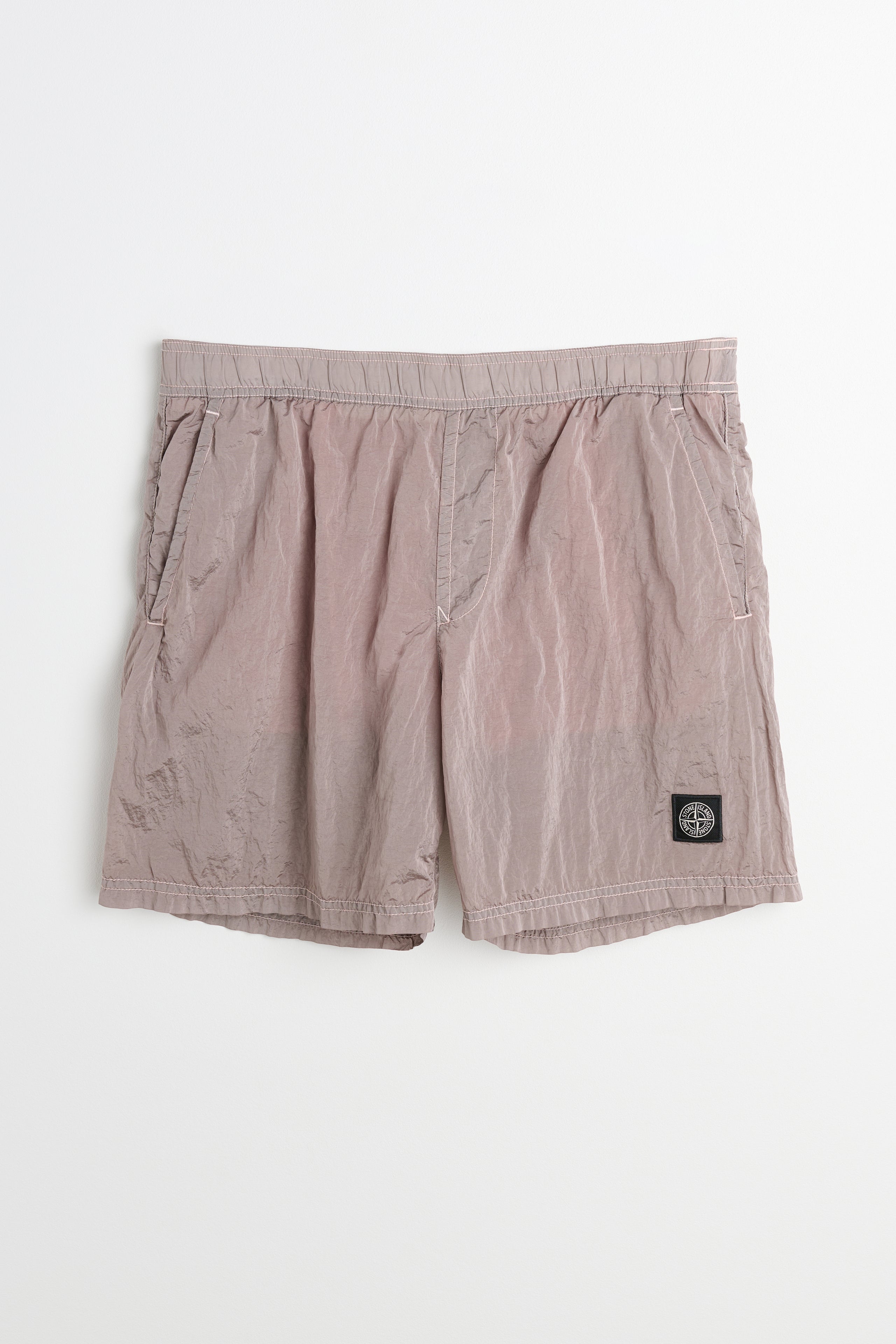 Stone Island Nylon Metal Shorts Antique Rose
