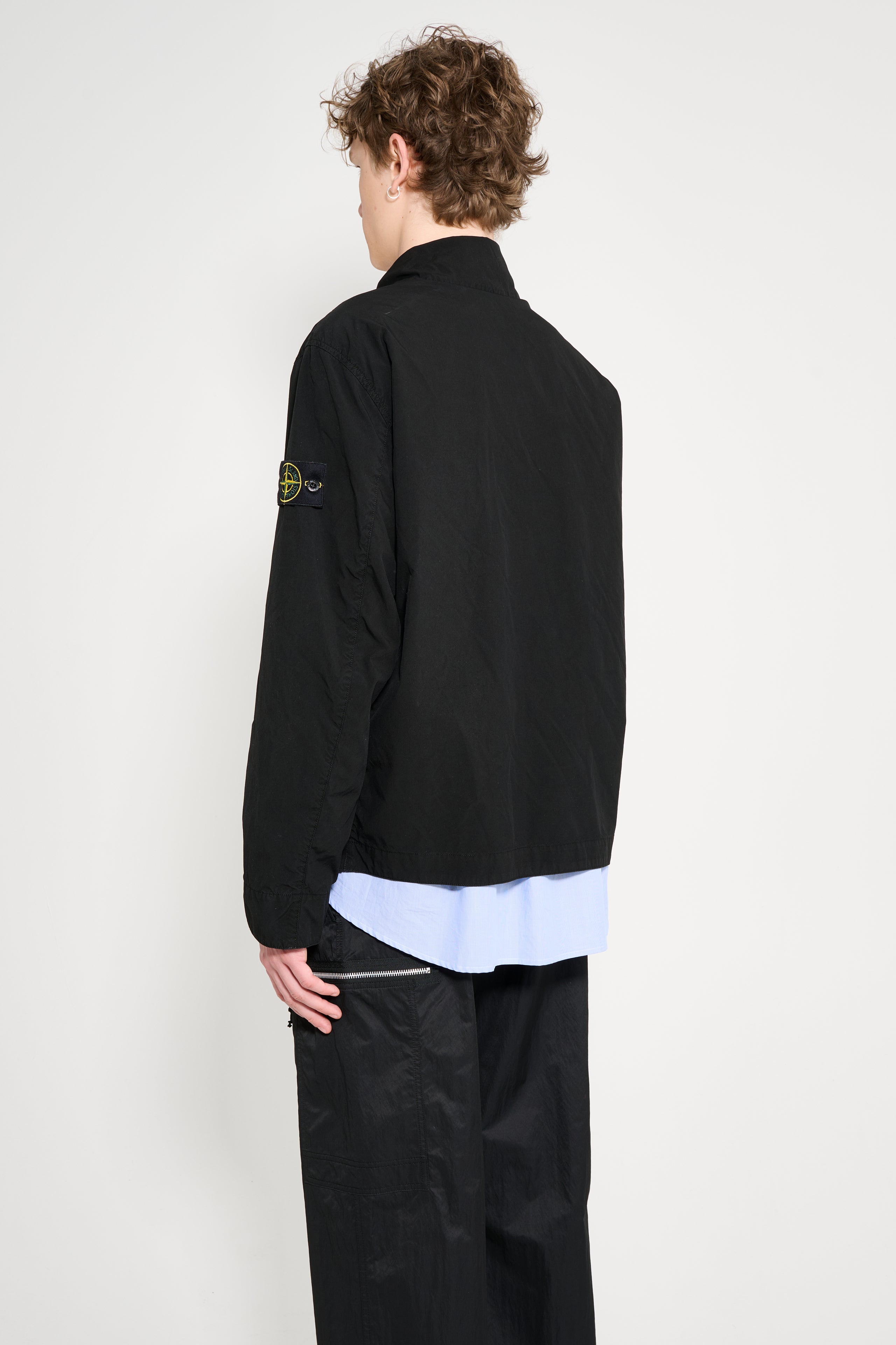 Stone Island Light Compact Touch Poly-TC Jacket Black