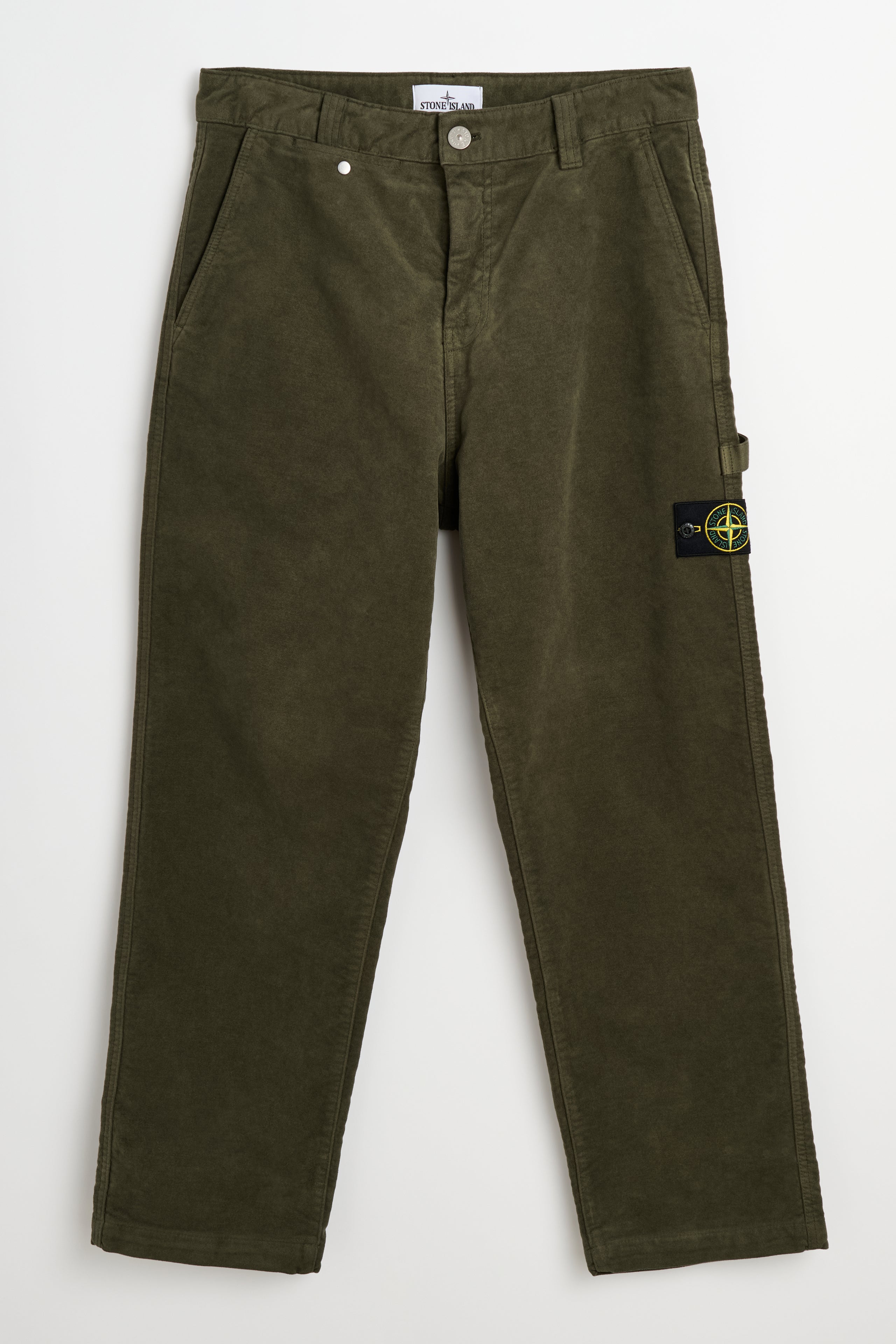 Stone Island Loose Trousers Military Green
