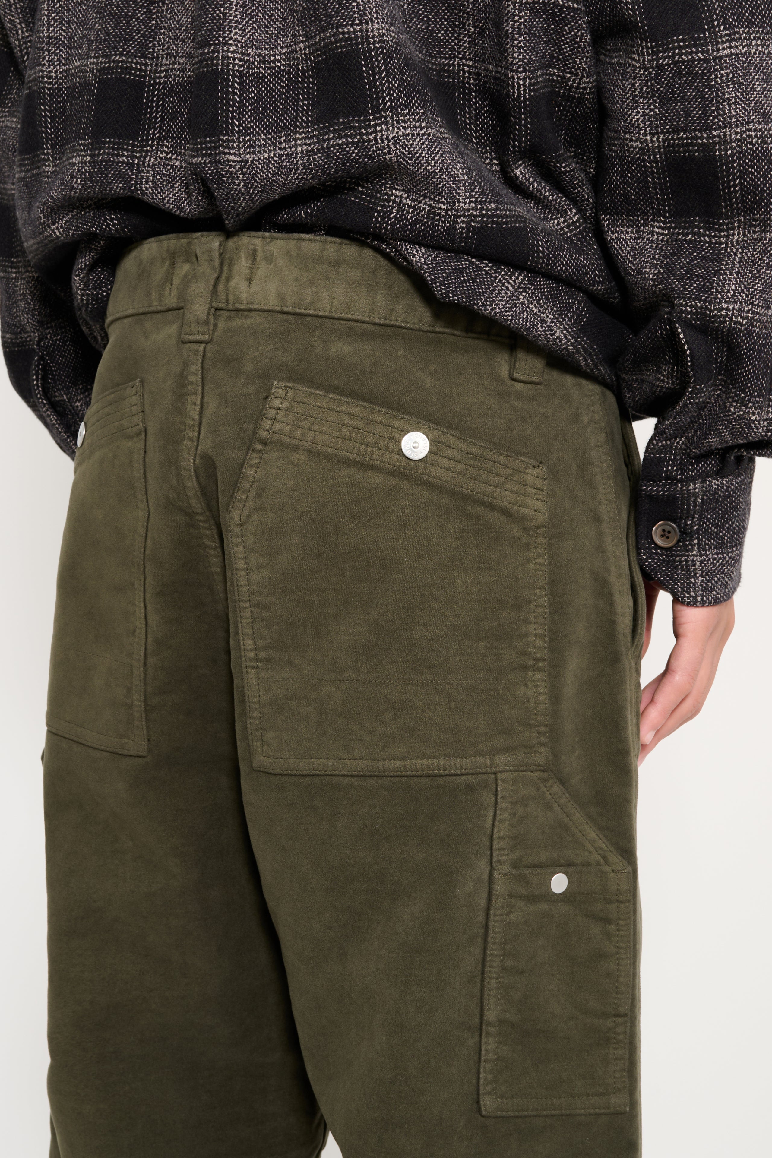 Stone Island Loose Trousers Military Green