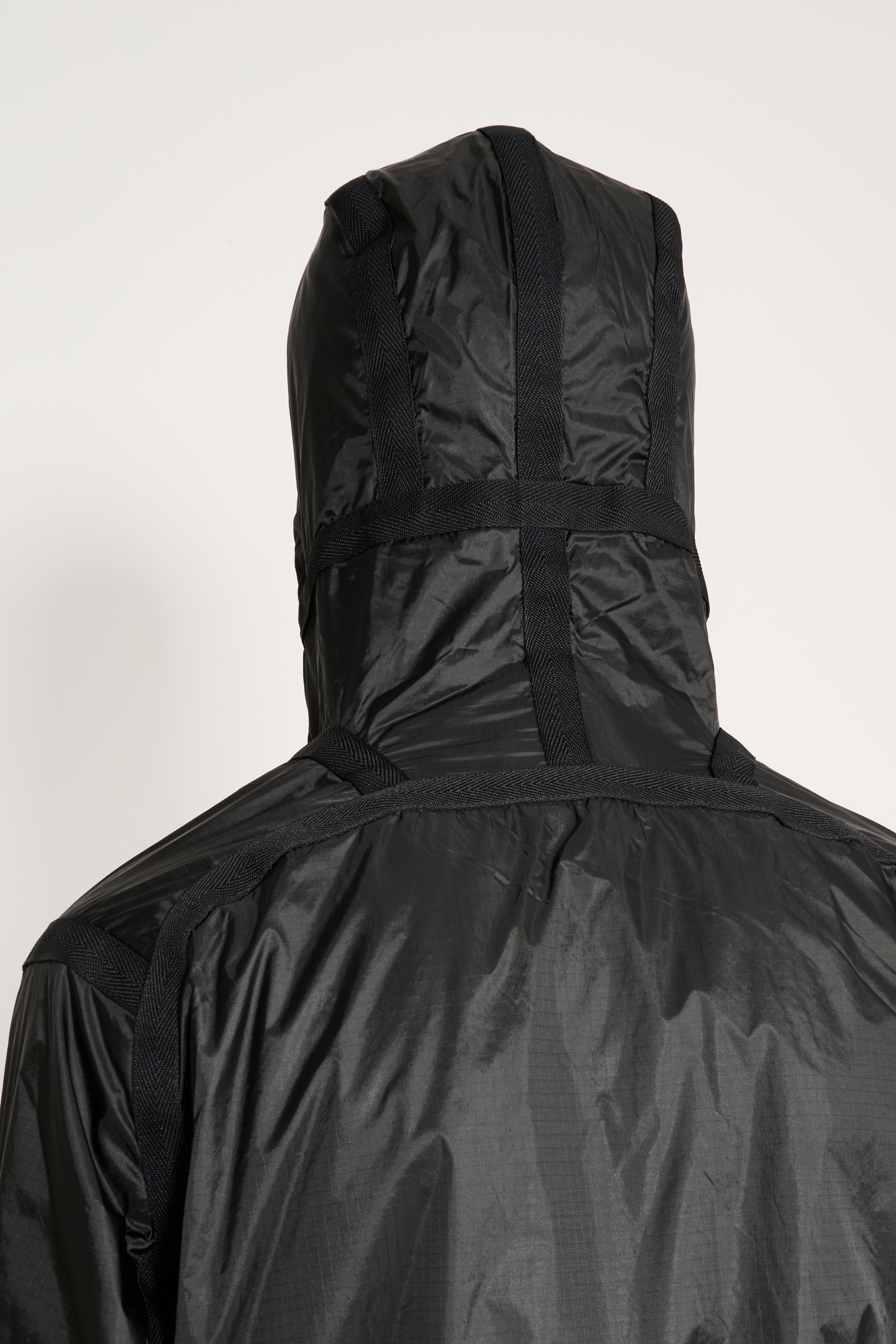 Stone Island Ripstop Light Hooded Jacket Lead Grey