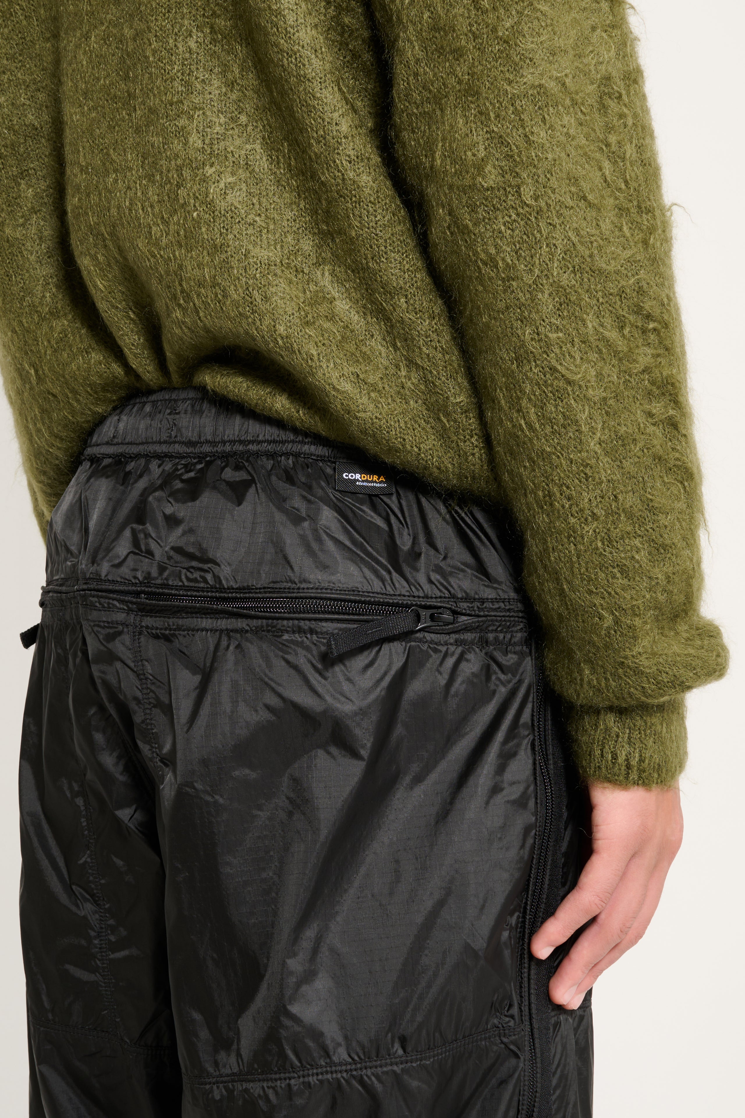 Stone Island Ripstop Light HT Nylon Joggers Lead Grey