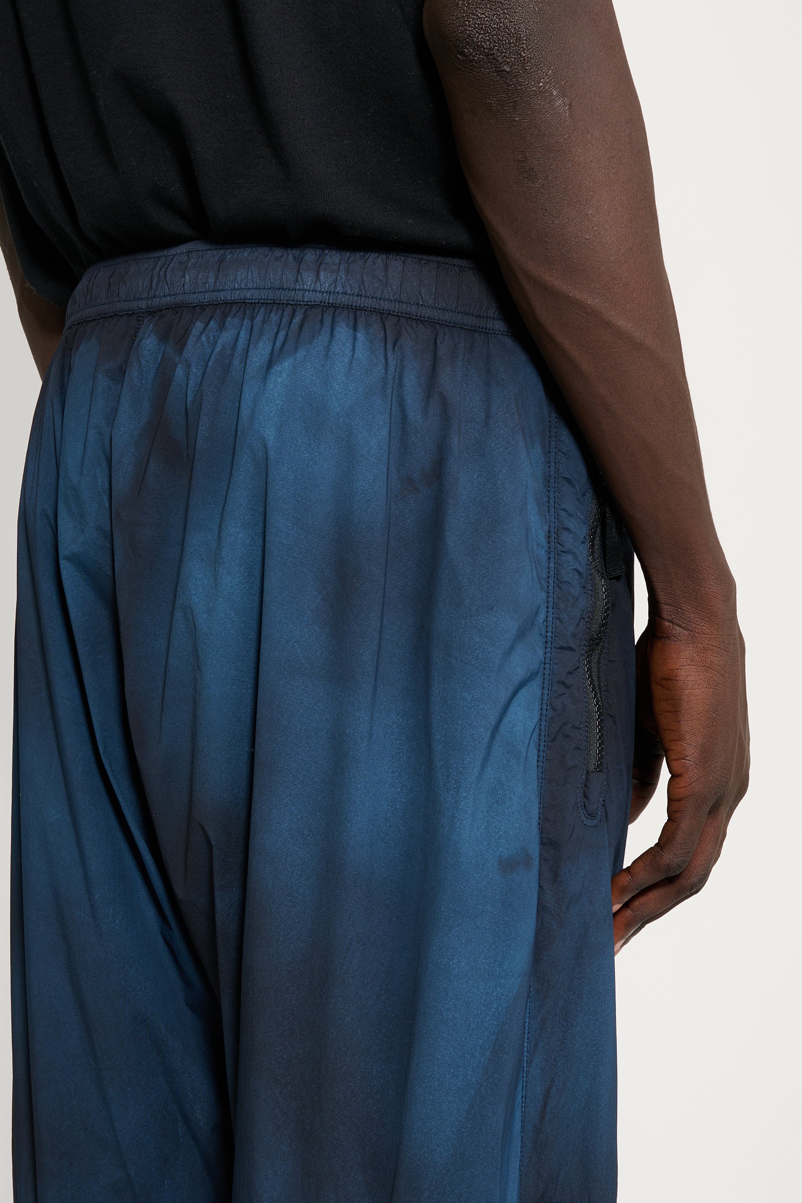 Stone Island Bleached Trousers Blue / Black