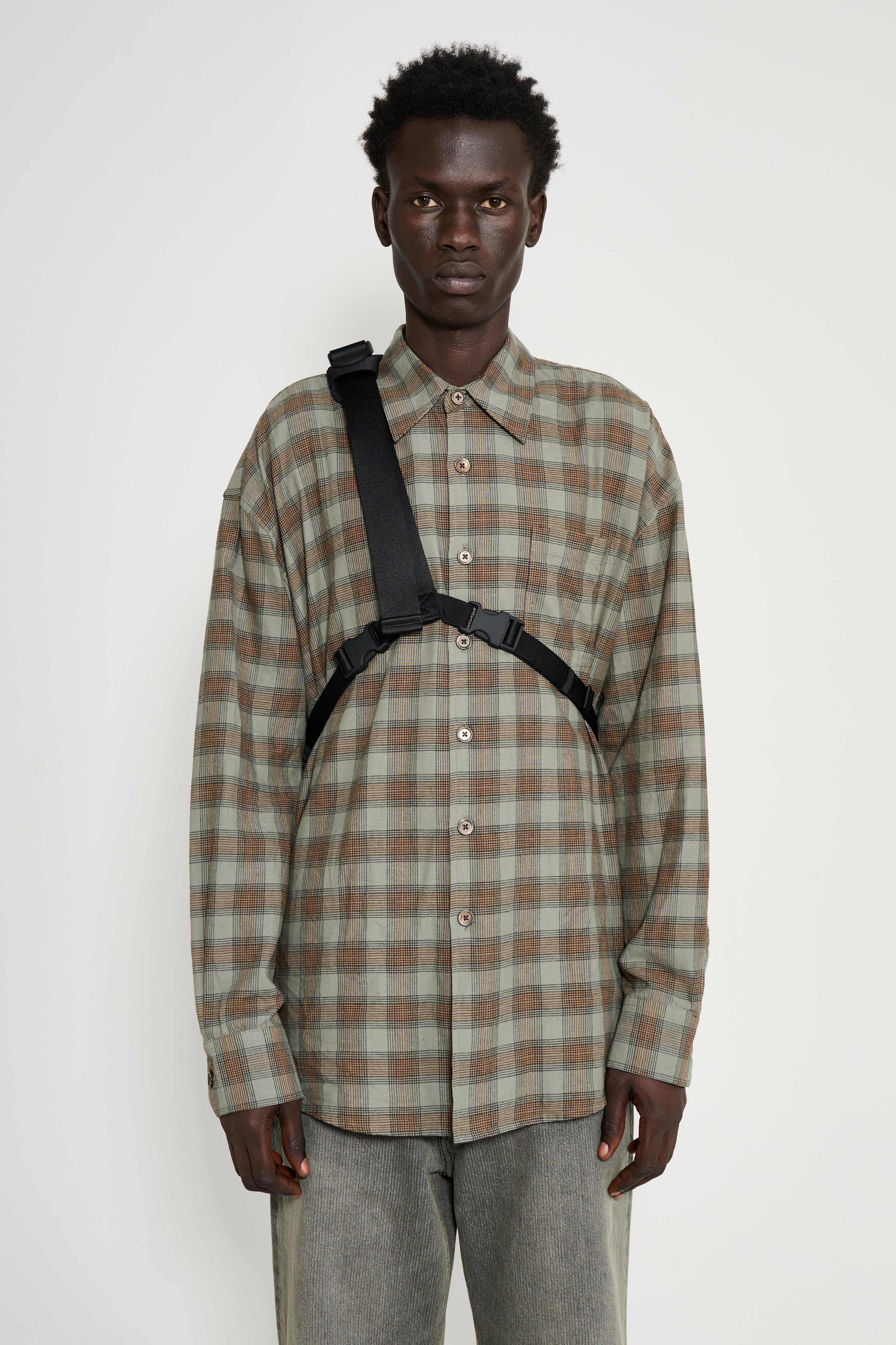 Stone Island Cross Body Bag Black