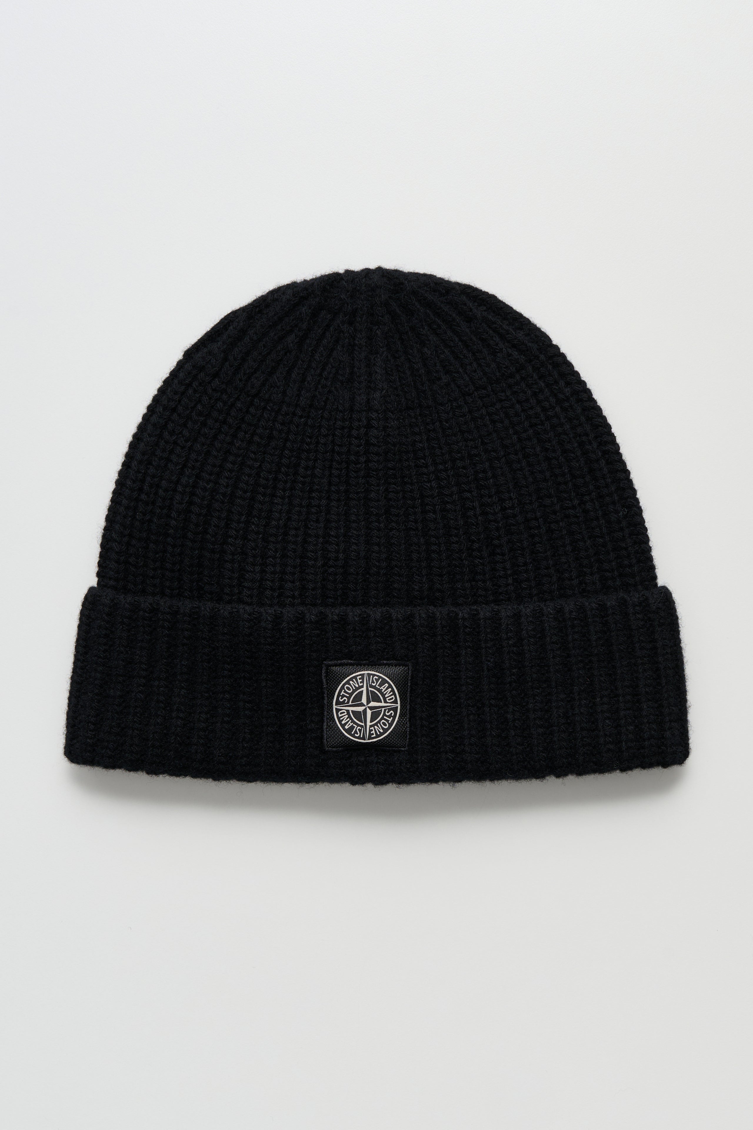 Stone Island Knitted Beanie Black