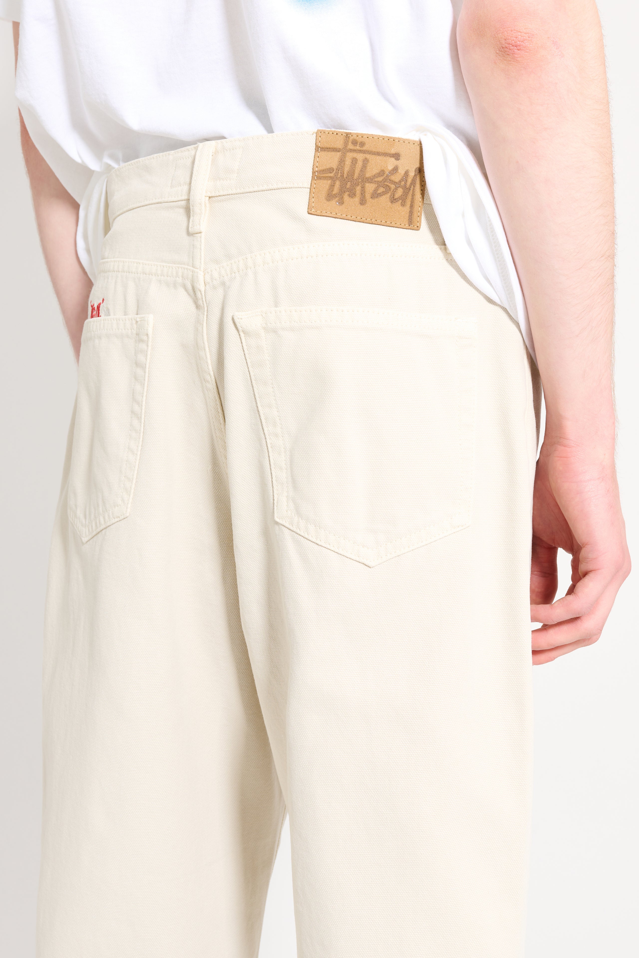 Stüssy Big Ol Jean Washed Canvas Vintage Natural