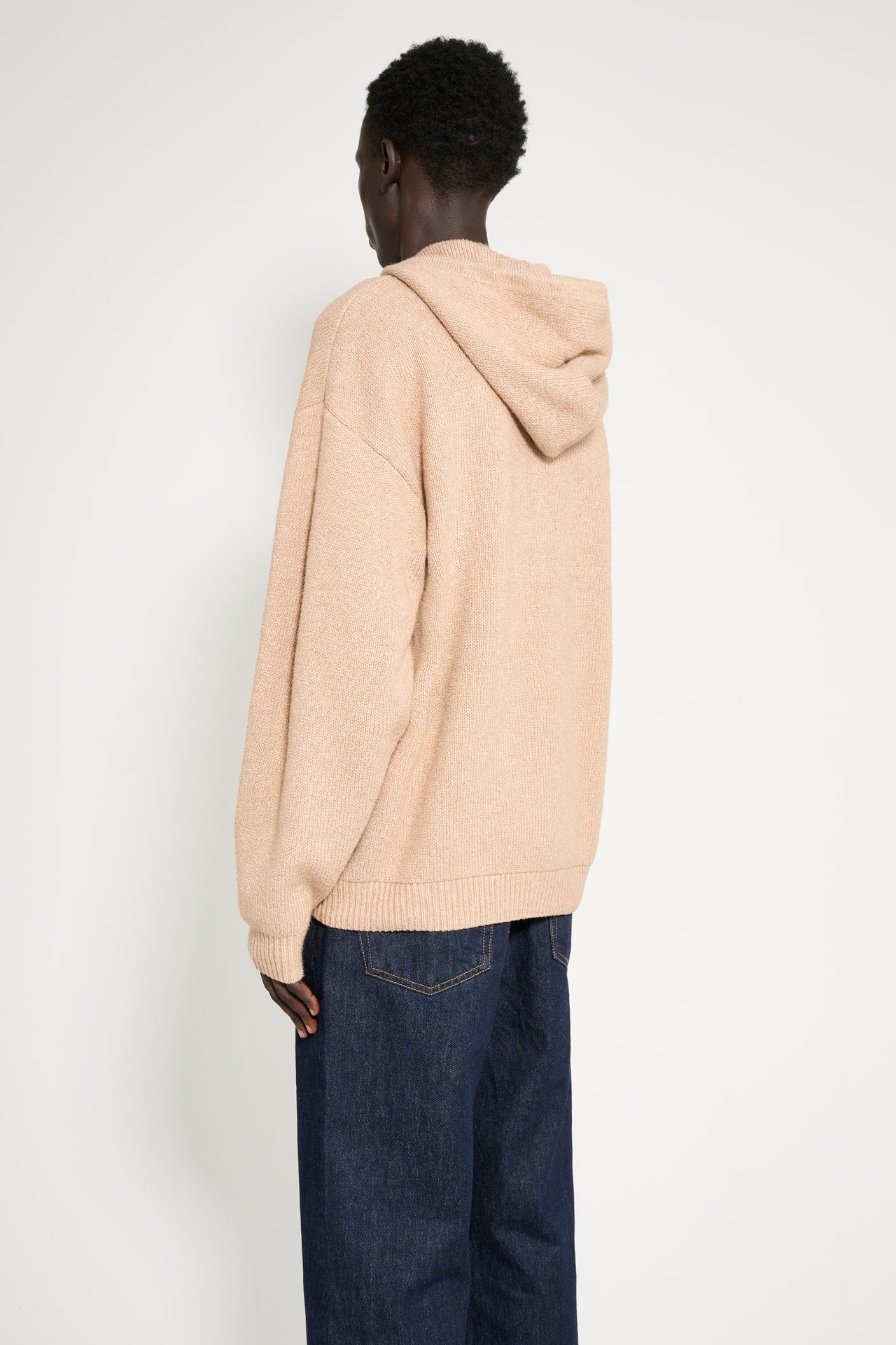 Stüssy Zip Up Hooded Sweater Camel