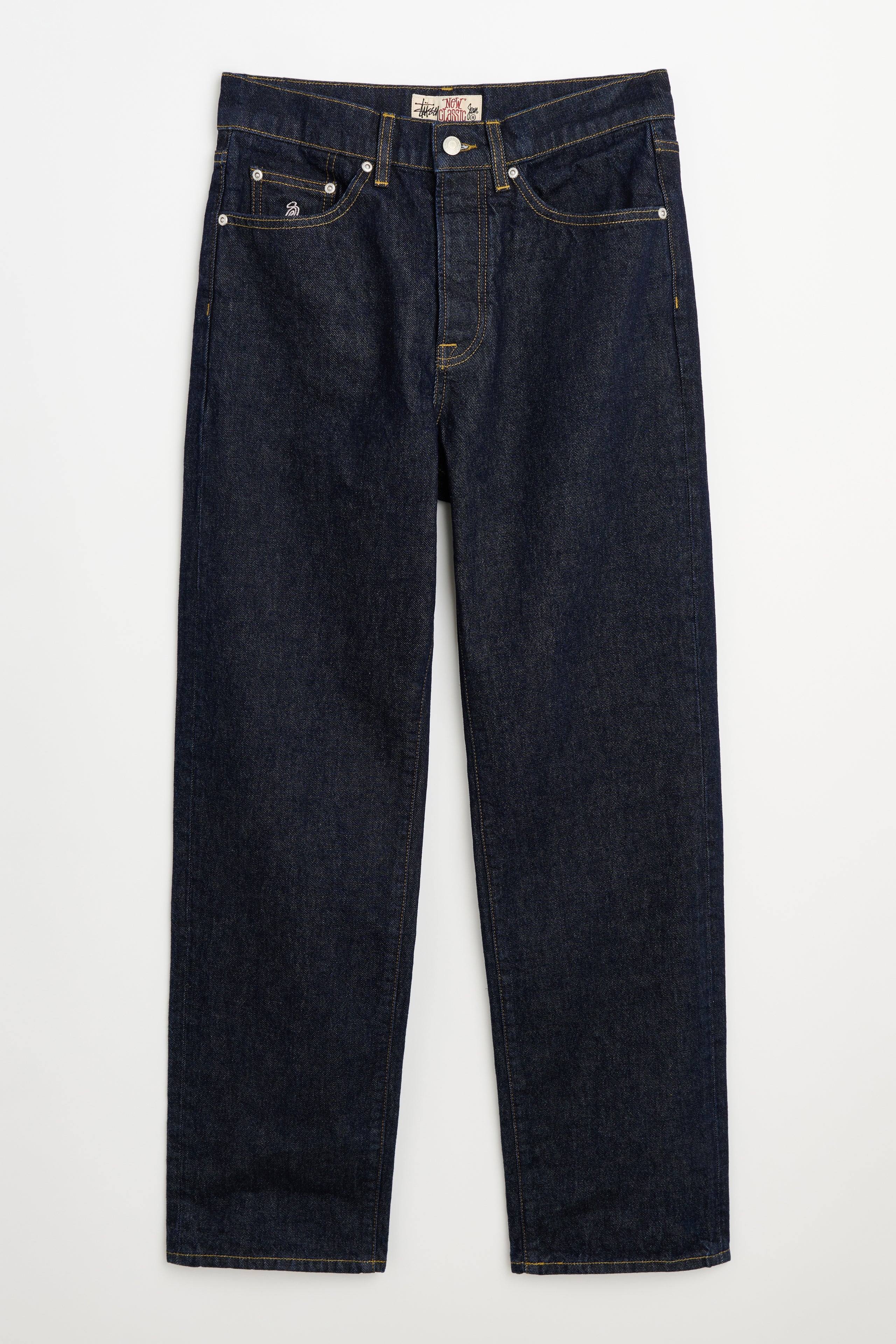 Stüssy New Classic Jeans Denim Rinsed Indigo