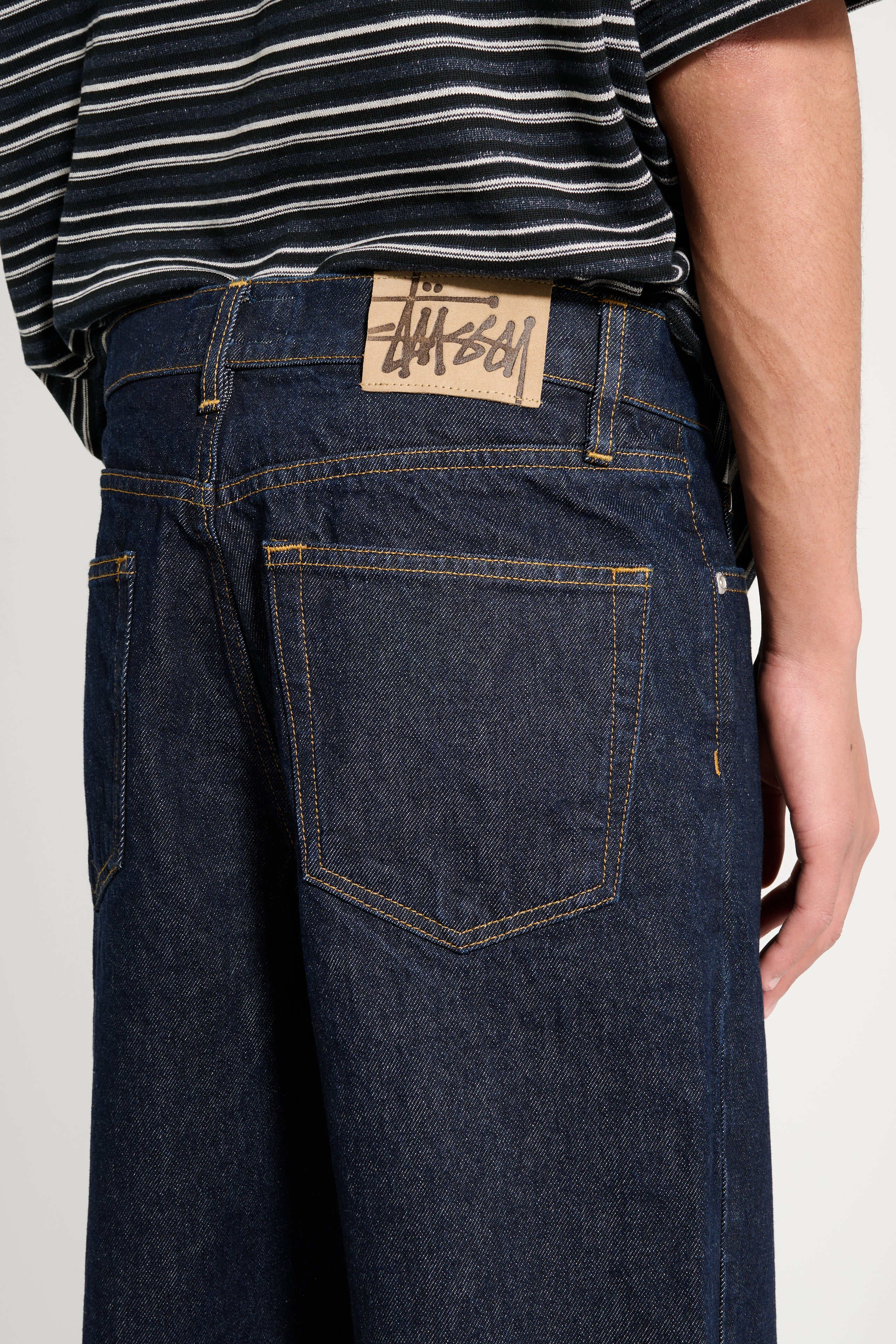 Stüssy New Classic Jeans Denim Rinsed Indigo