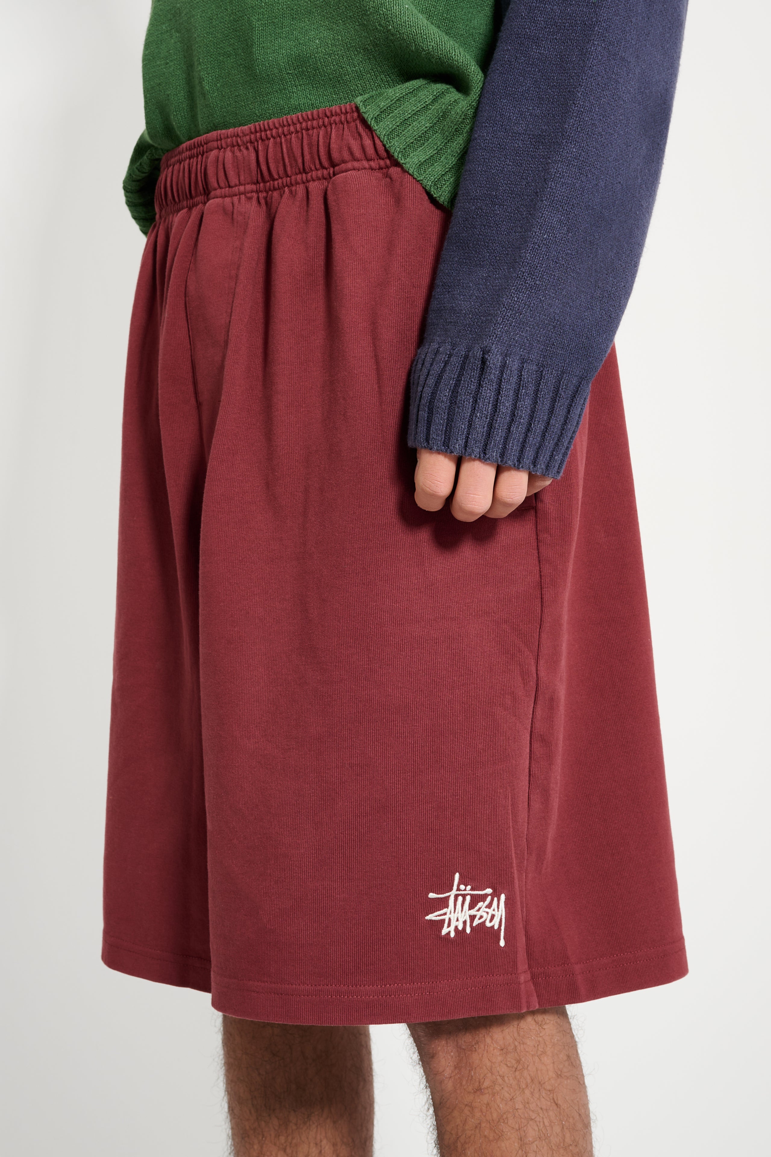 Stüssy Heavy Jersey Short Wine