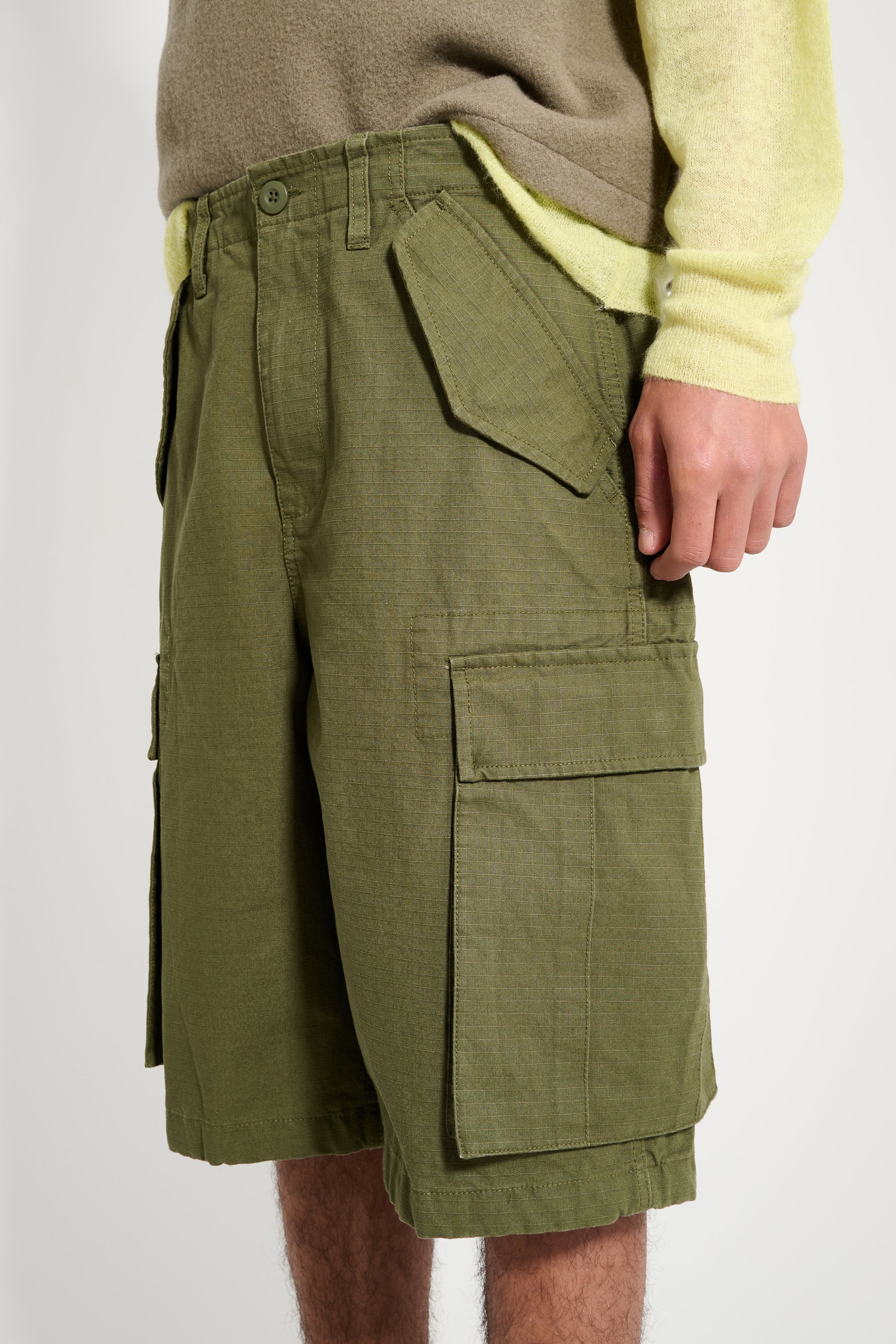 Stüssy Cargo Shorts Ripstop Olive Green