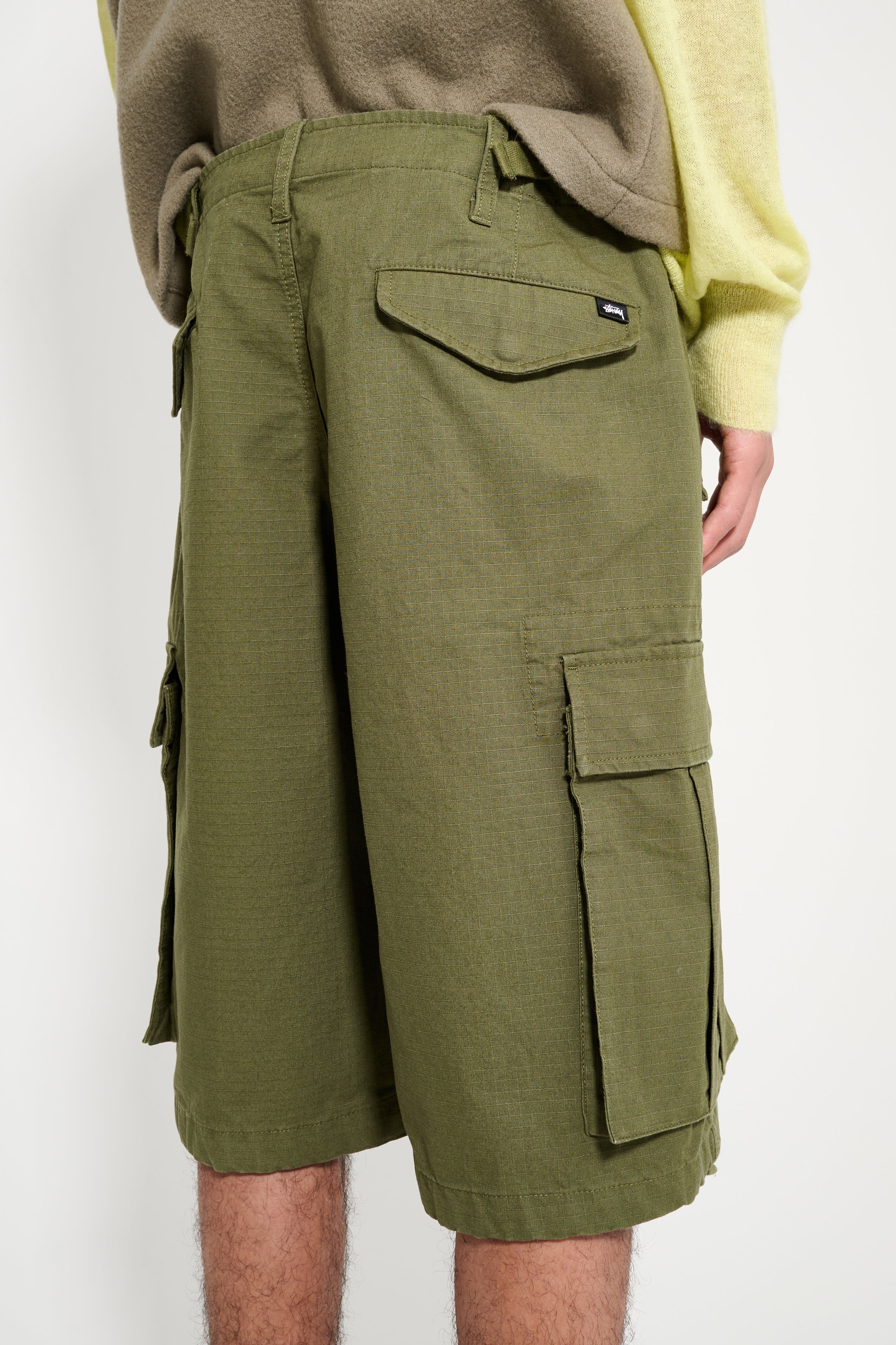 Stüssy Cargo Shorts Ripstop Olive Green