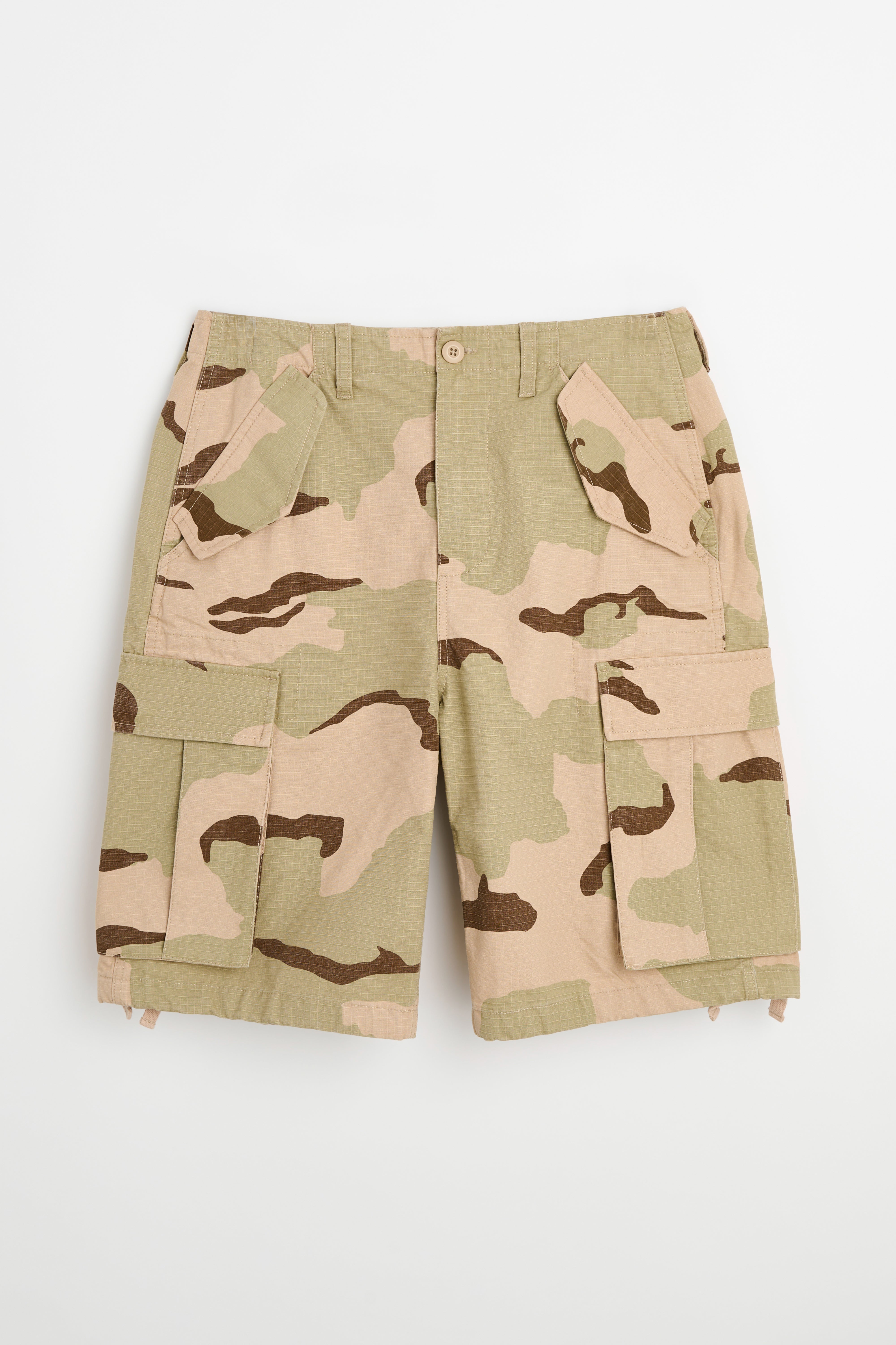 Clothing Desert Camo Cargo Shorts Stüssy Cargo Shorts Ripstop Sand