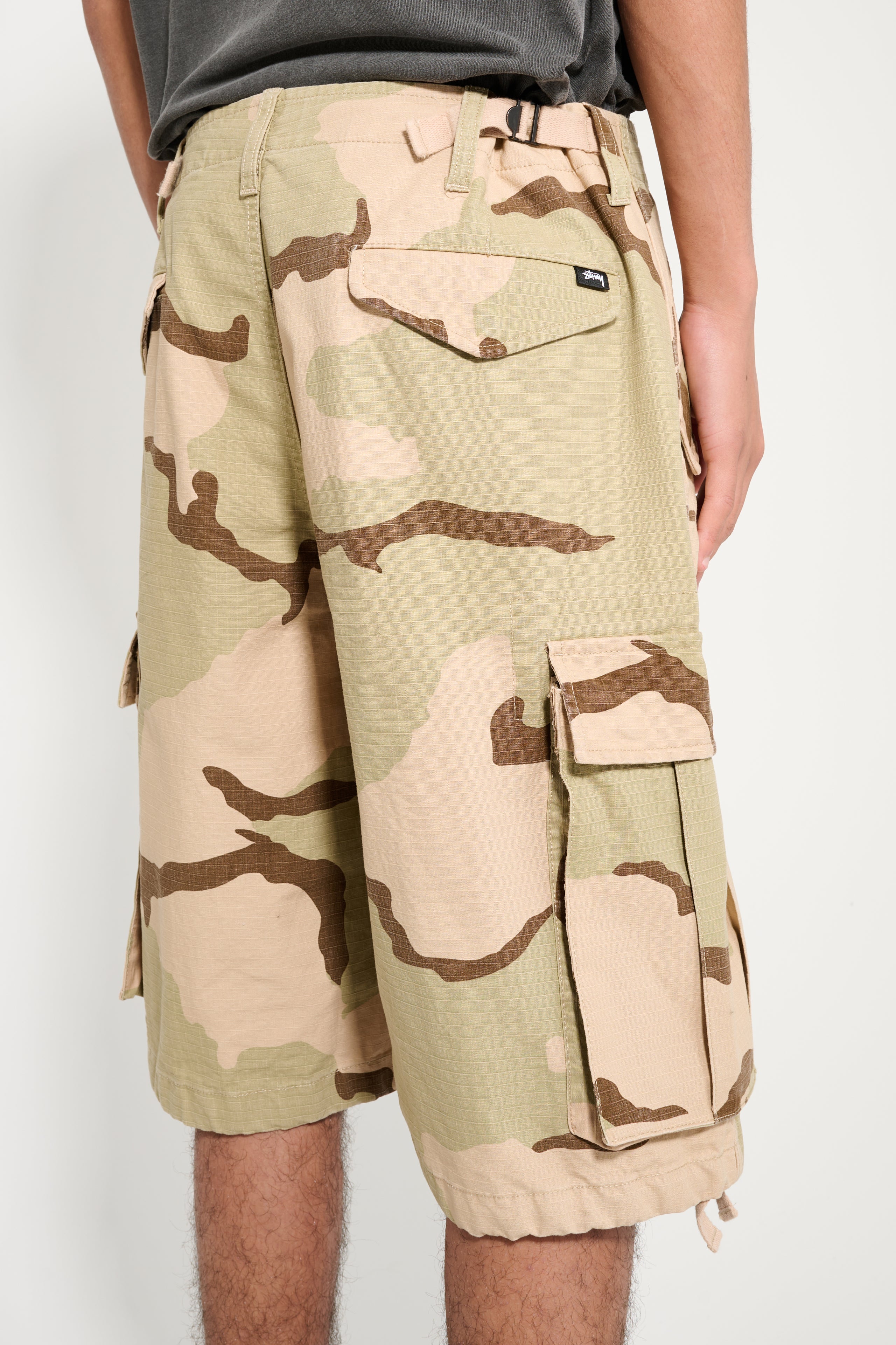 Stüssy Cargo Shorts Ripstop Sand Camo