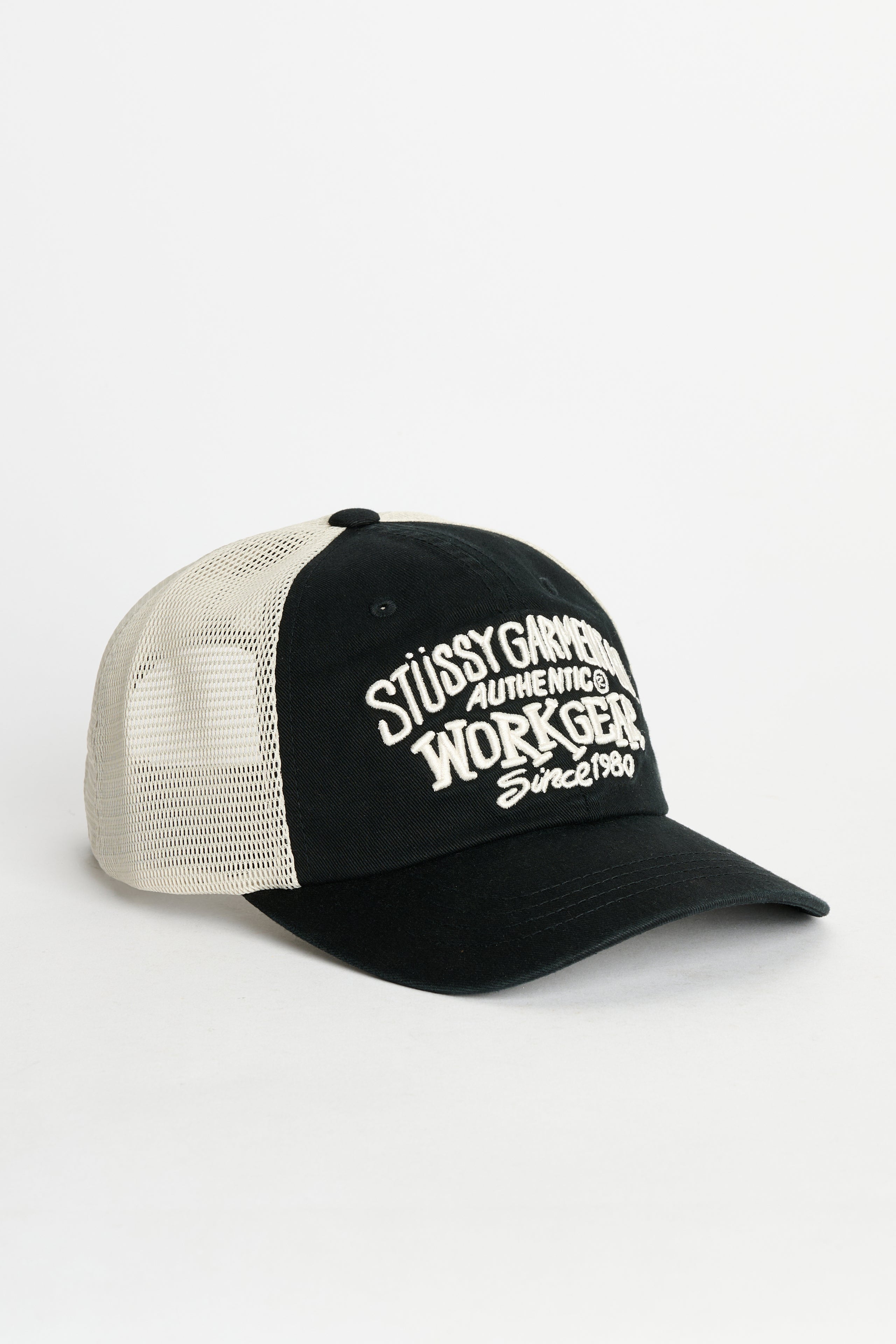 Stüssy LP Workgear Strapback Cap Black
