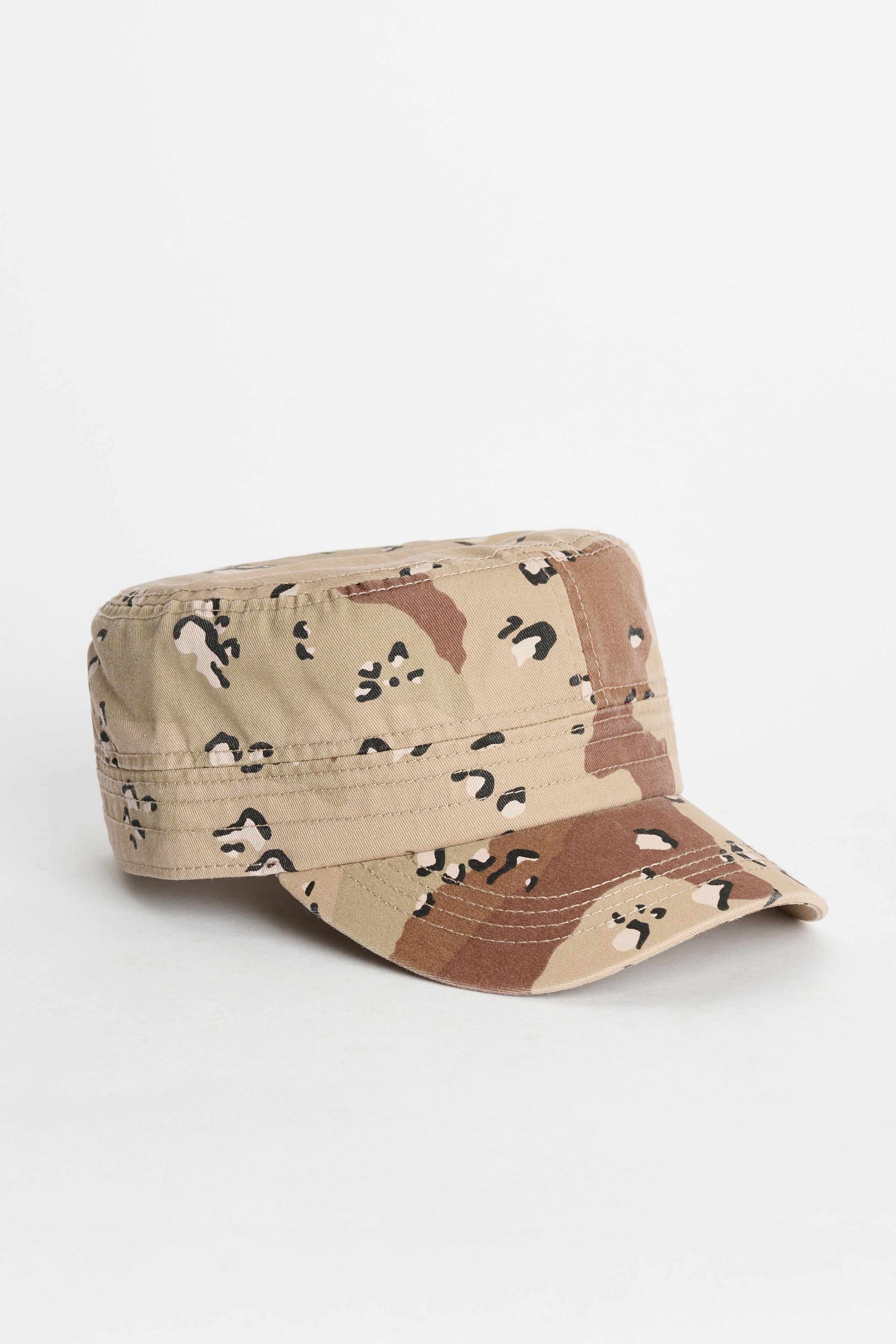 Stüssy Cadet Helvetica Logo Cap Camo