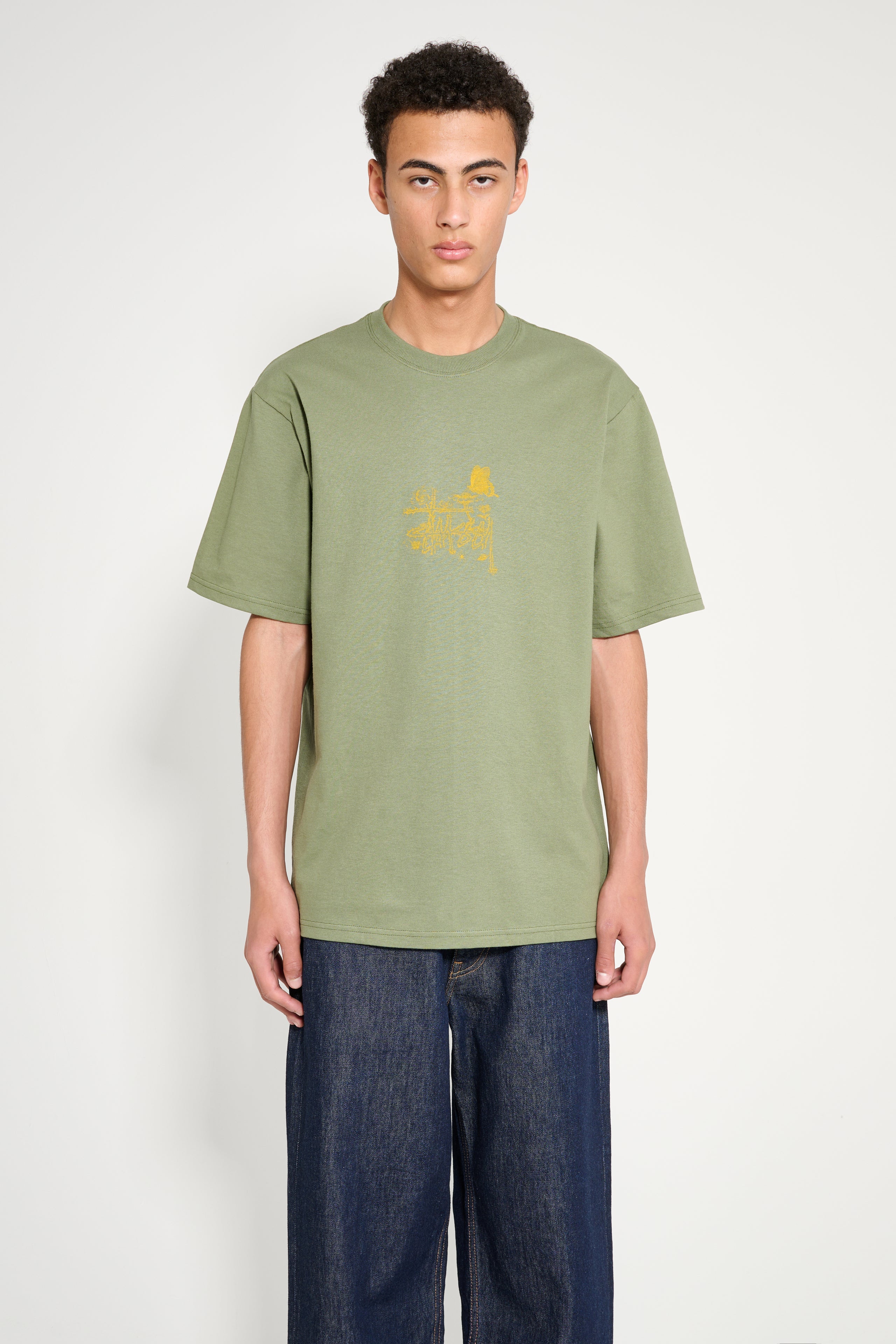 Stüssy In Bloom Tee Olive