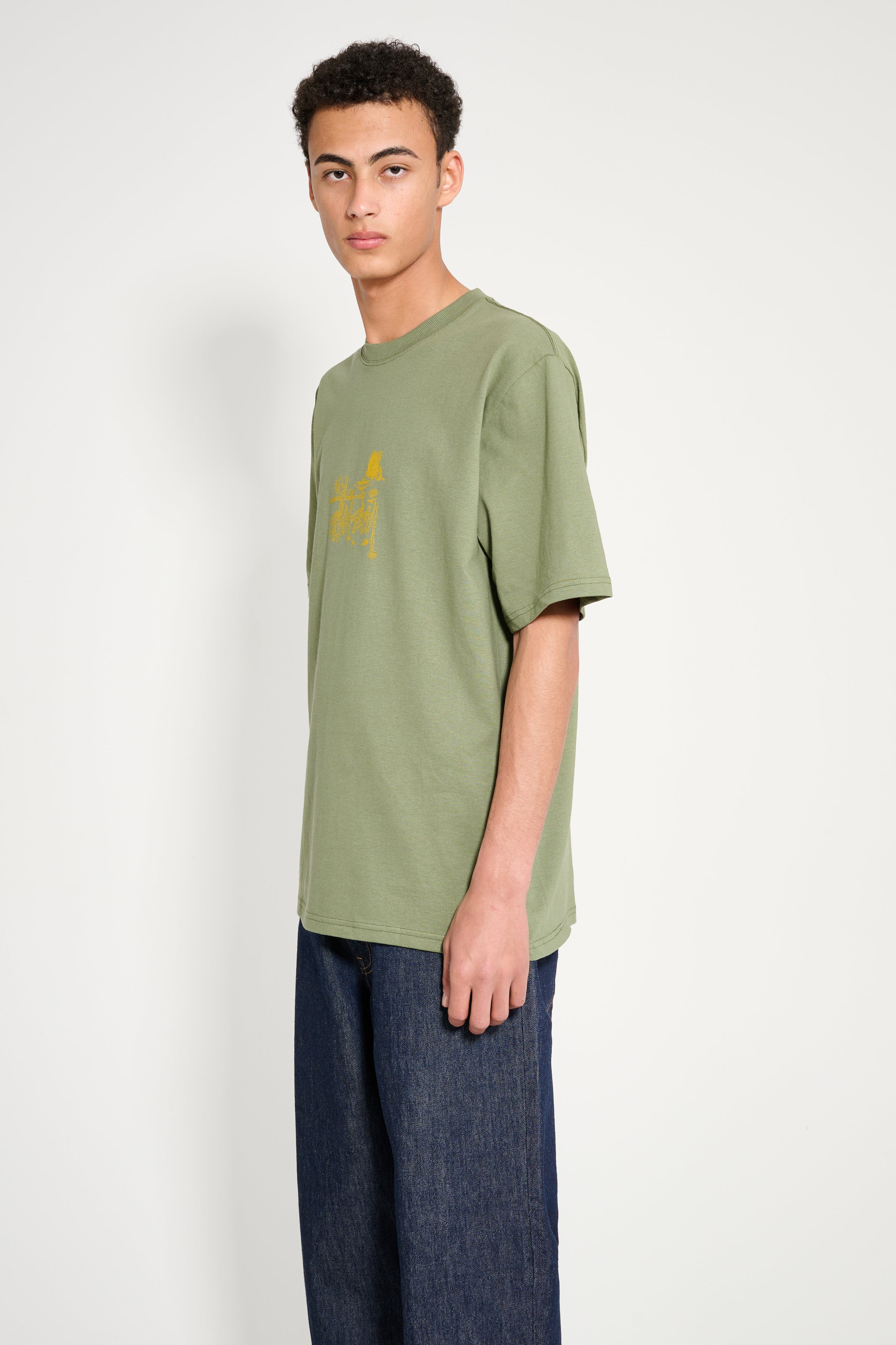 Stüssy In Bloom Tee Olive