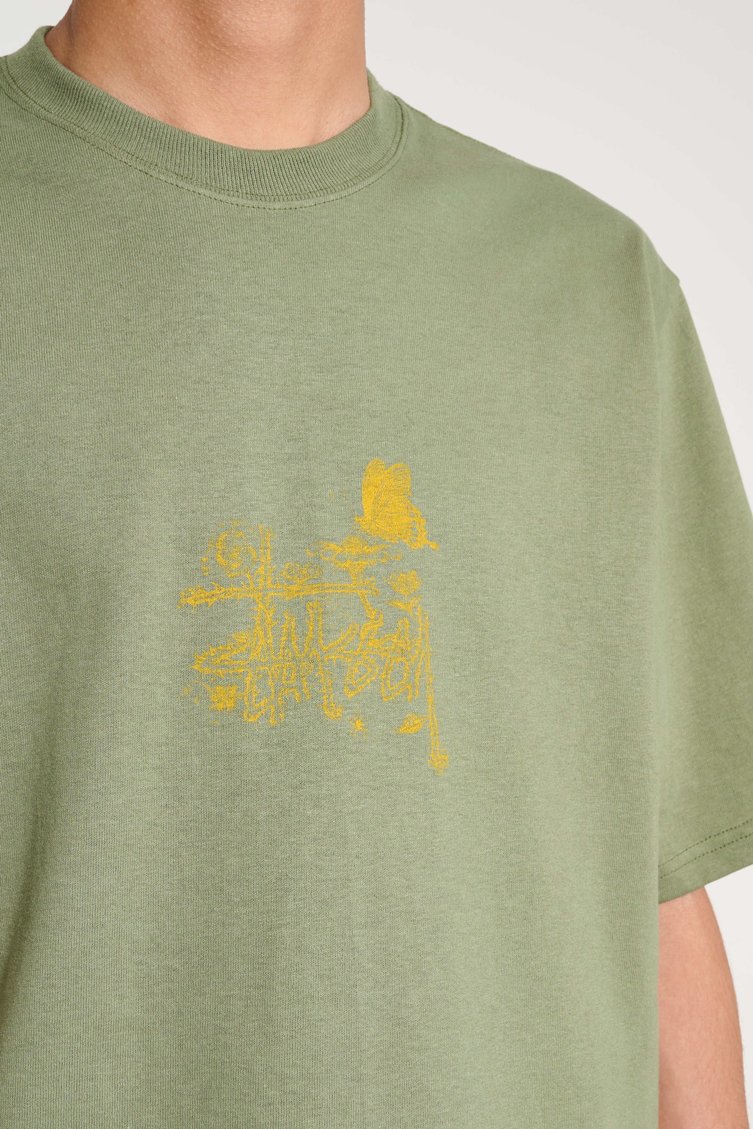 Stüssy In Bloom Tee Olive