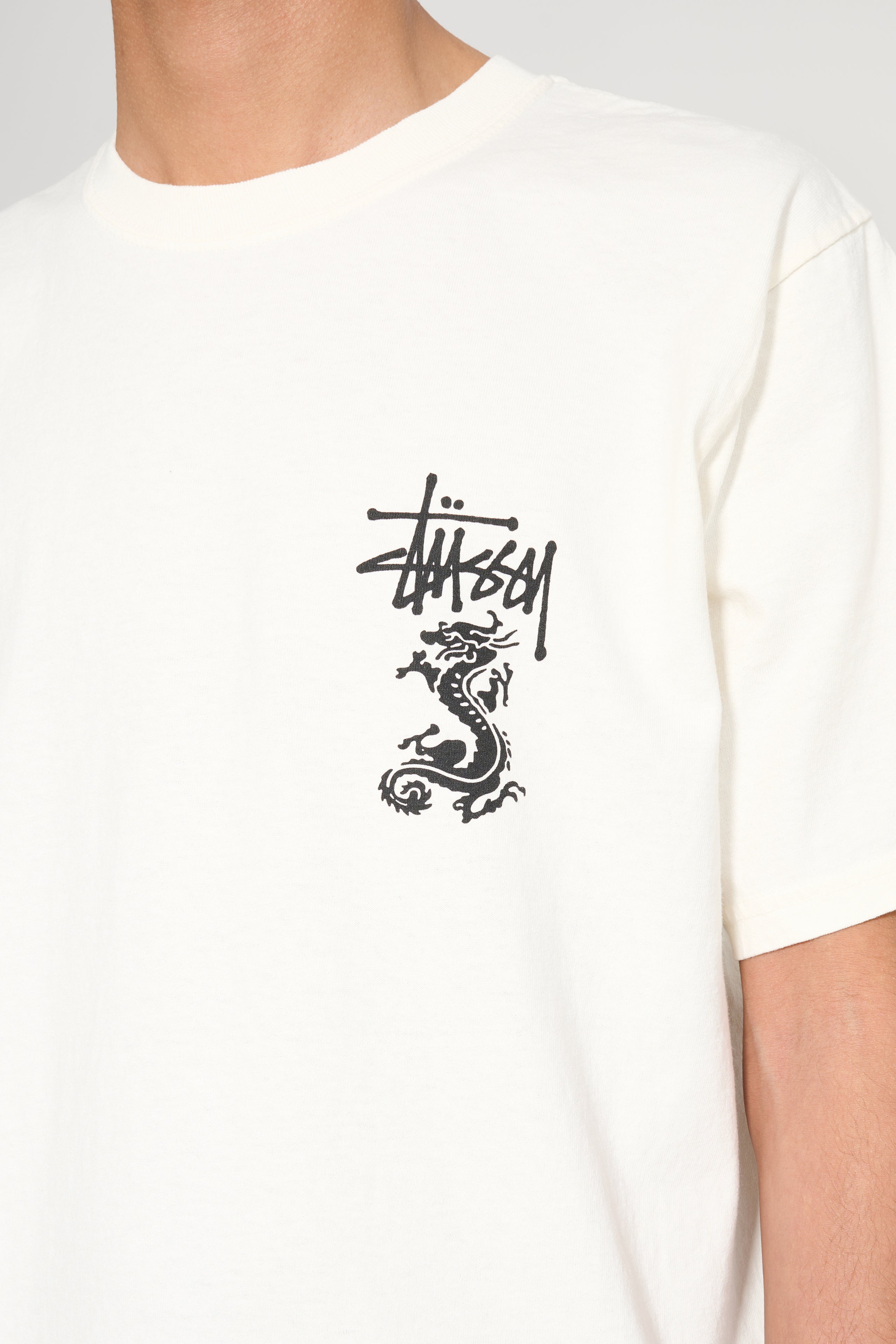 Stüssy Double Dragon Tee Natural