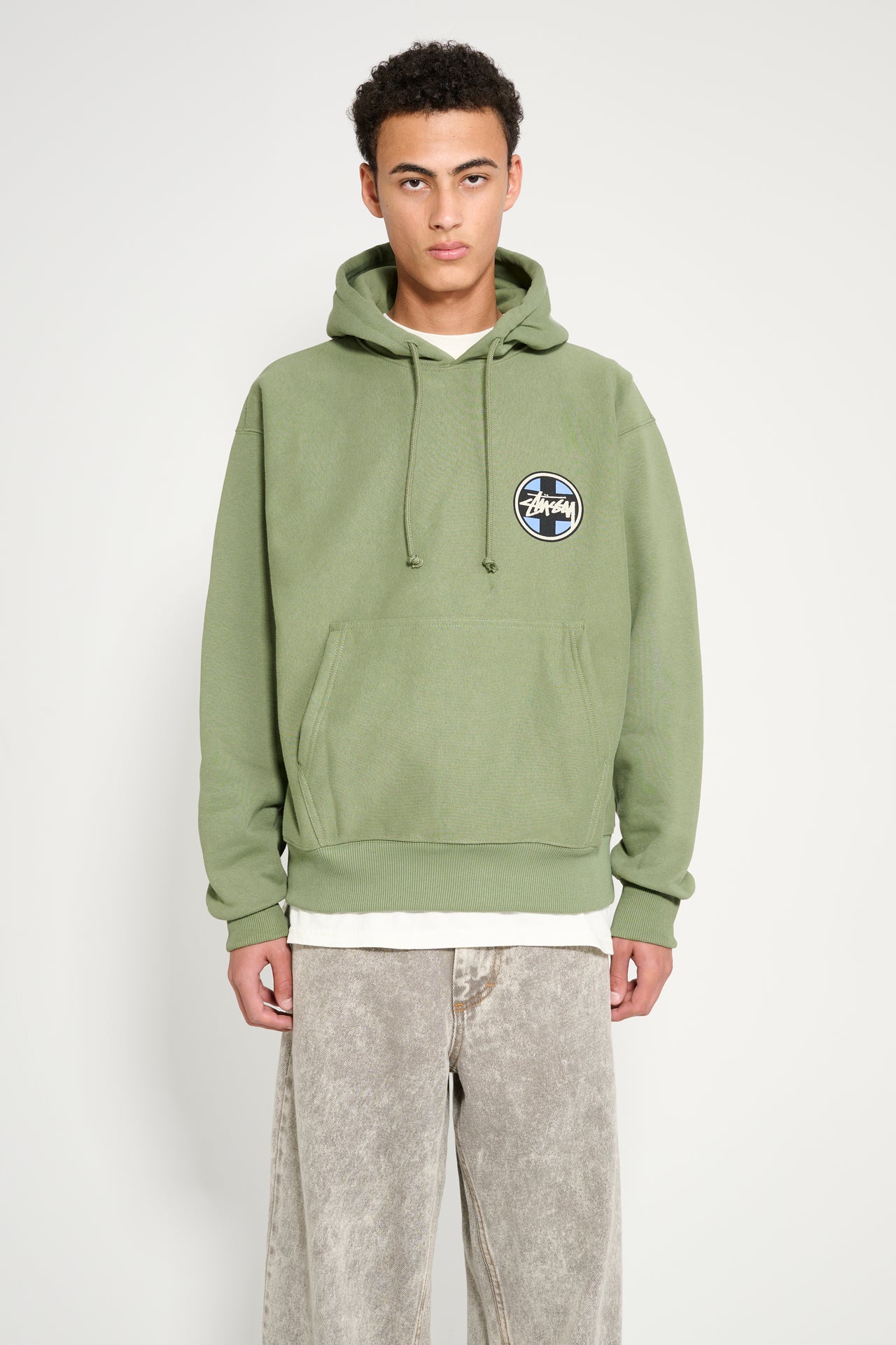 Stüssy Cross Dot Hood Olive