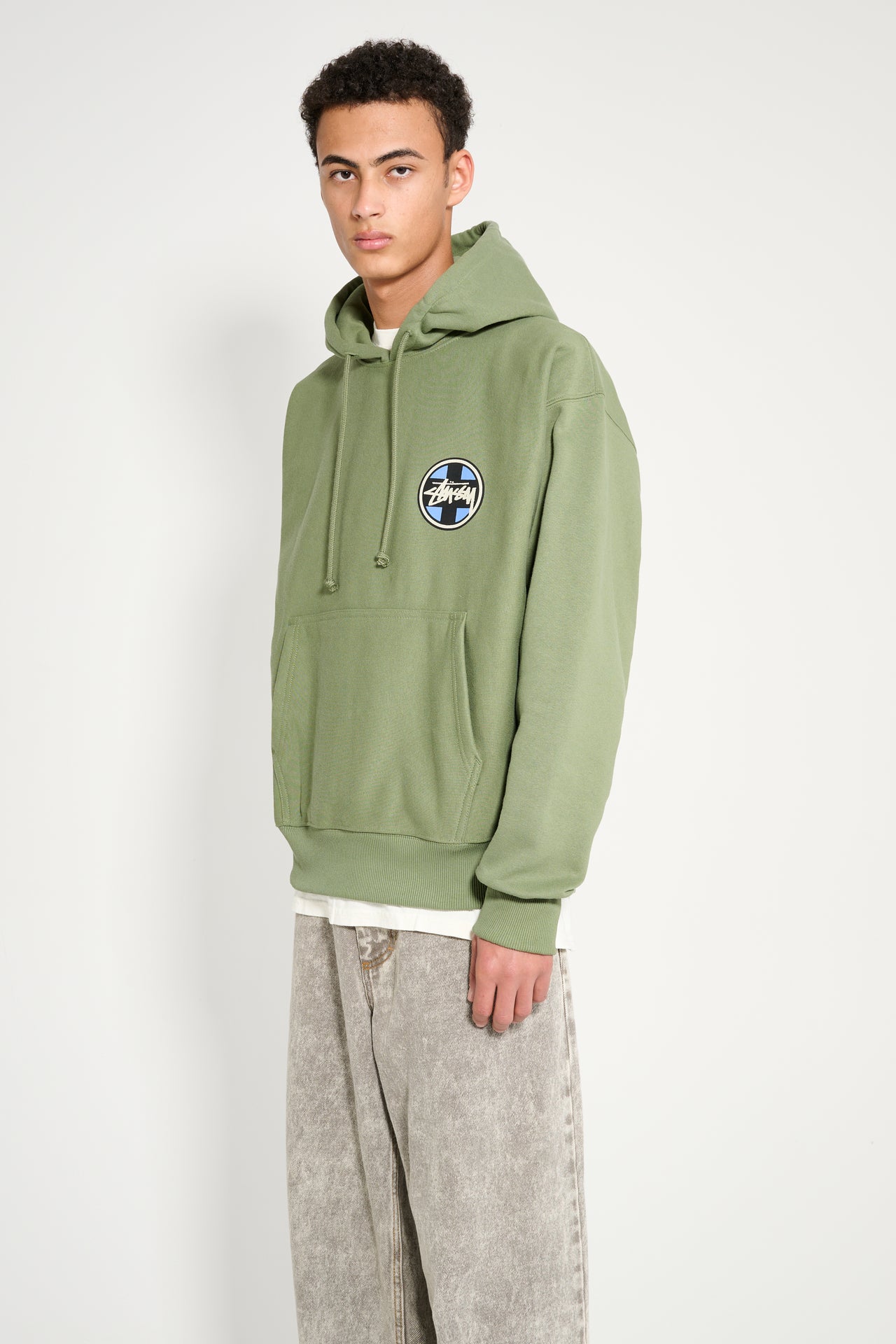 Stüssy Cross Dot Hood Olive