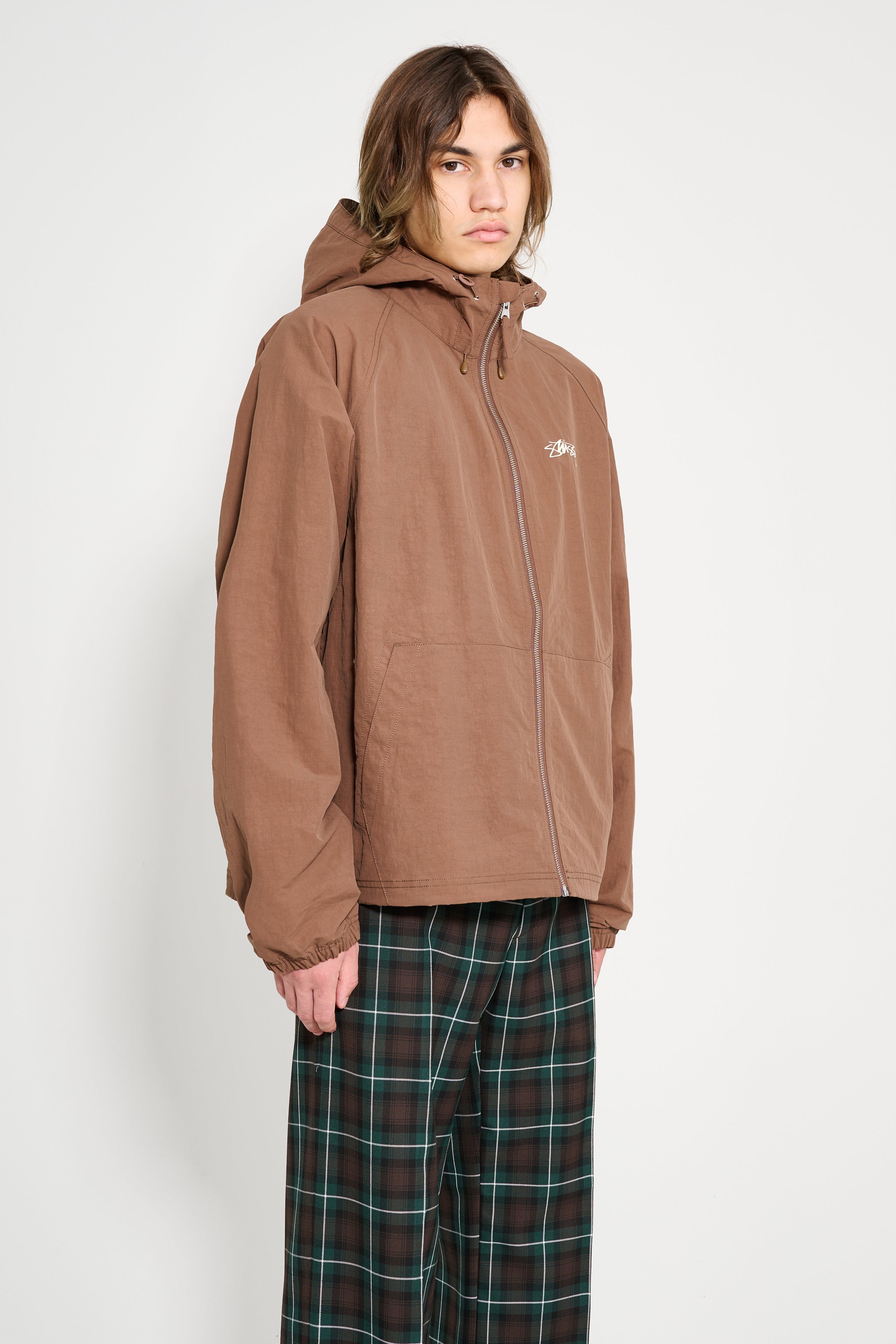 Stüssy Nylon Beach Shell Coffee