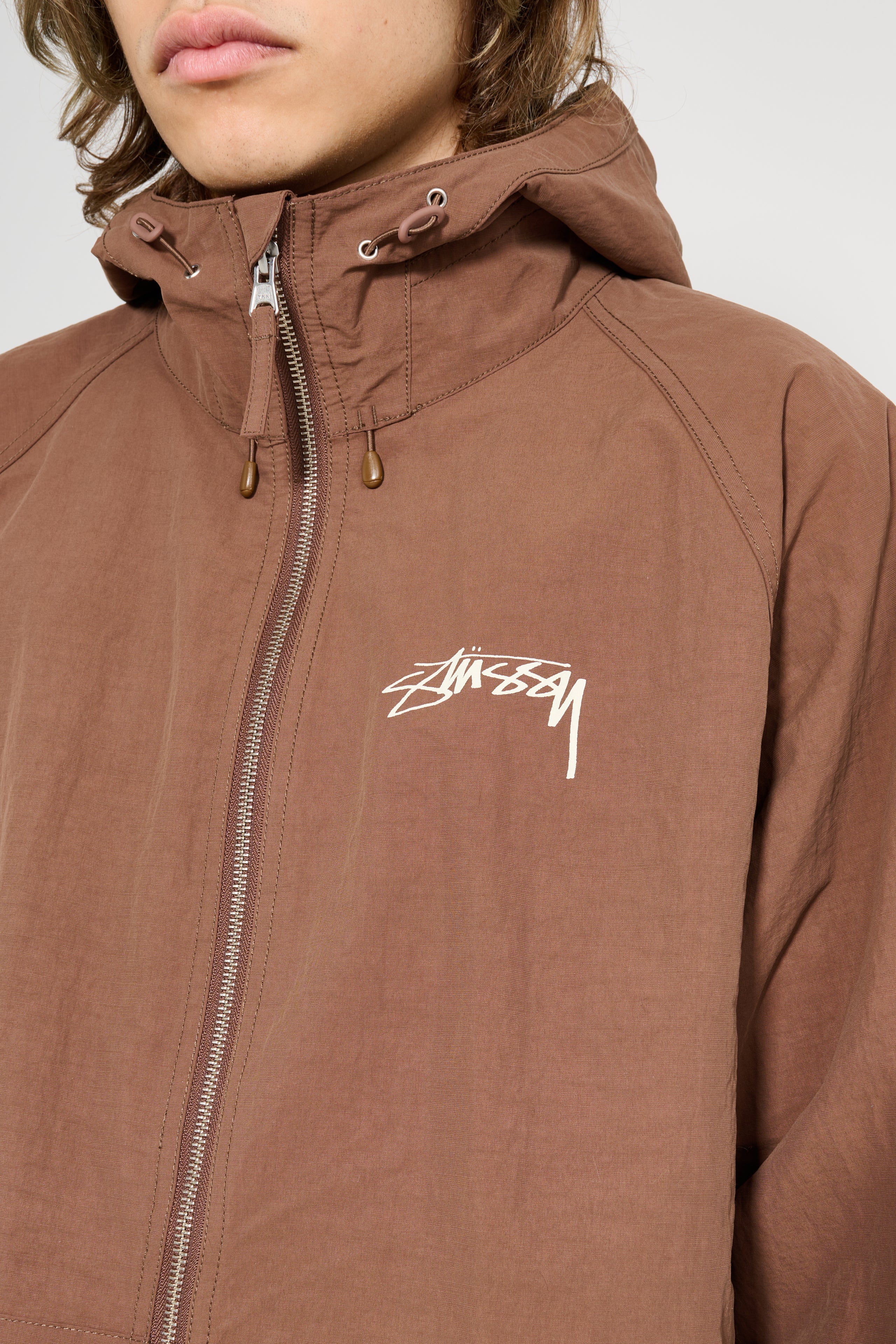 Stüssy Nylon Beach Shell Coffee