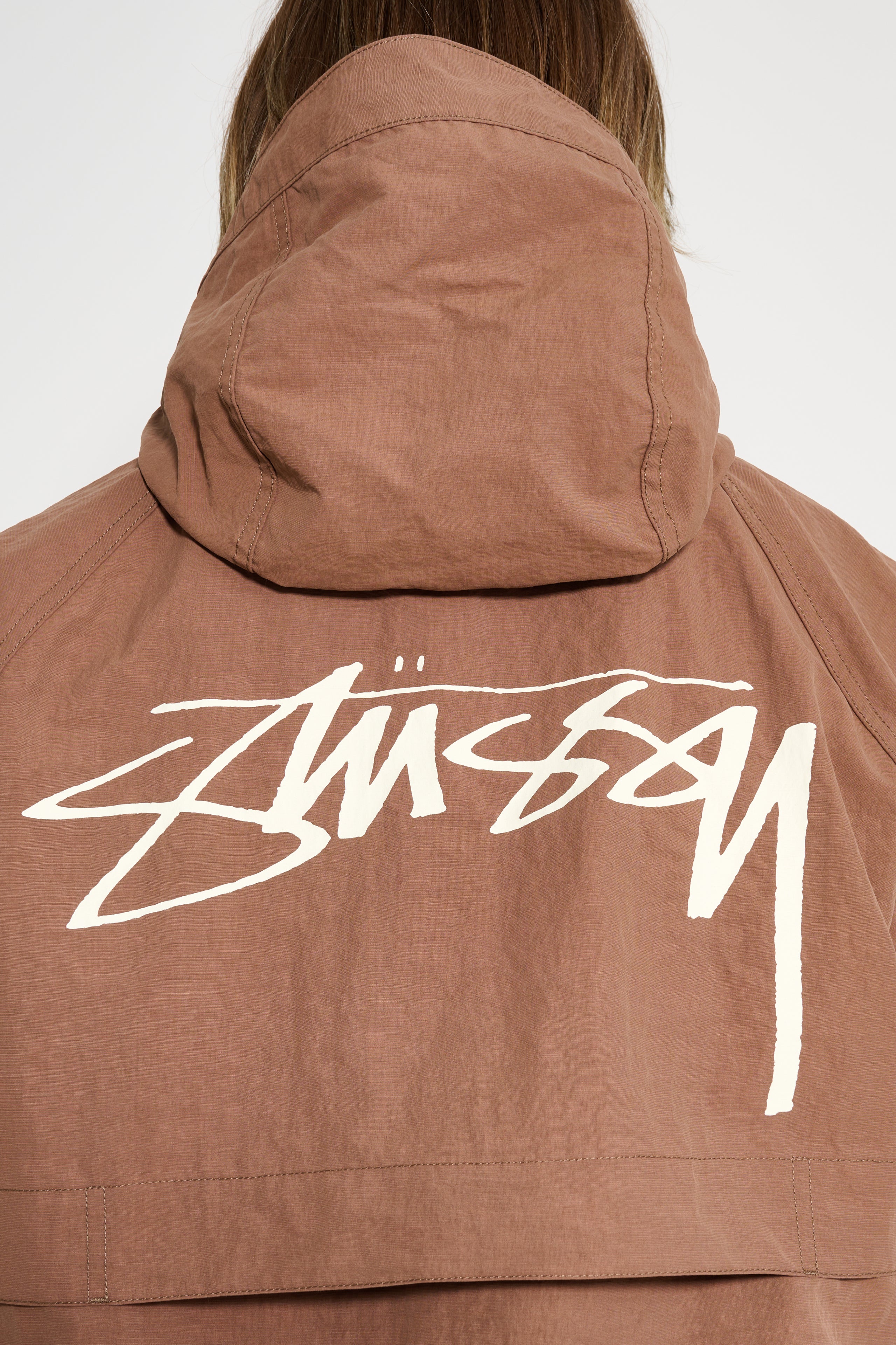 Stüssy Nylon Beach Shell Coffee